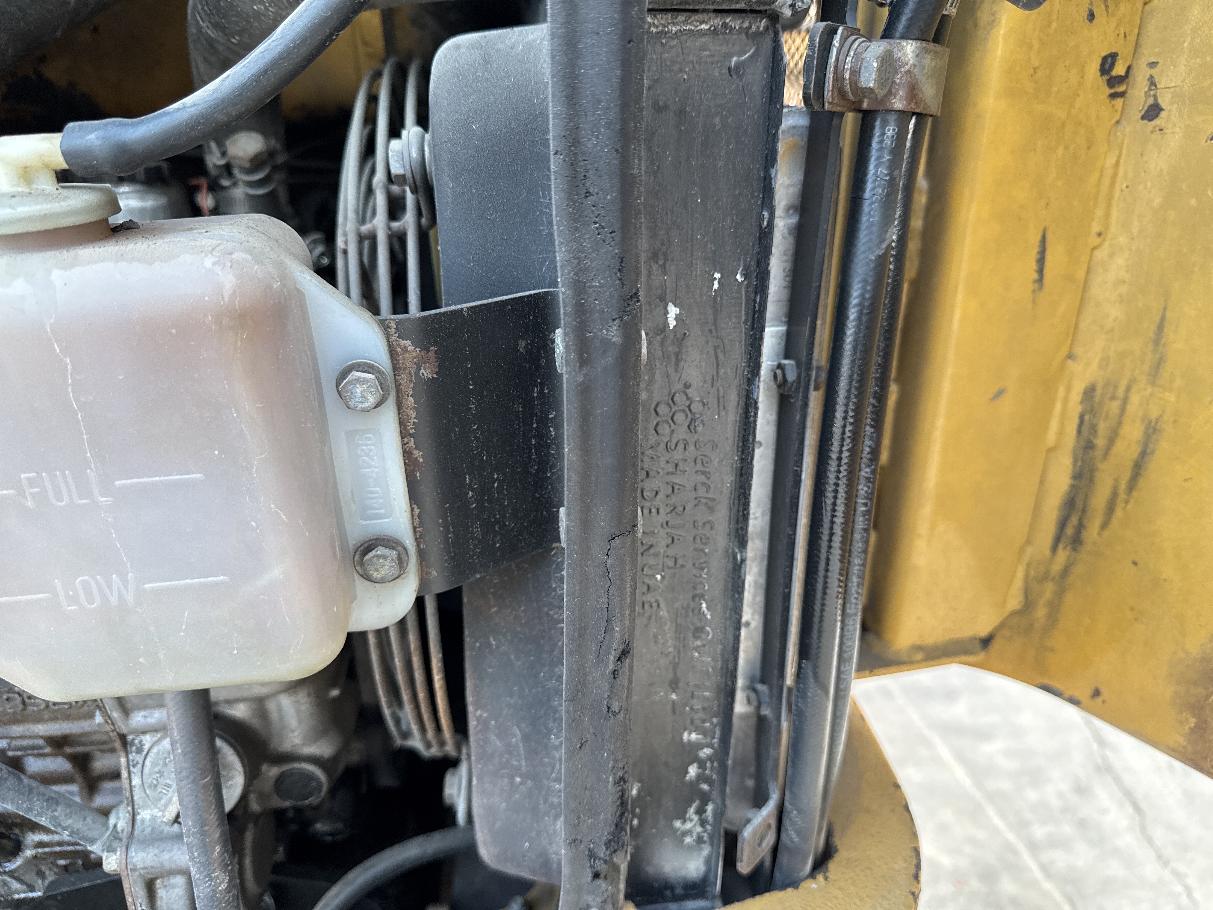 MNX-007-Cat-301.6C-Mini-excavators-inspection-Engine-Cooling-fan-and-fan-guard-2