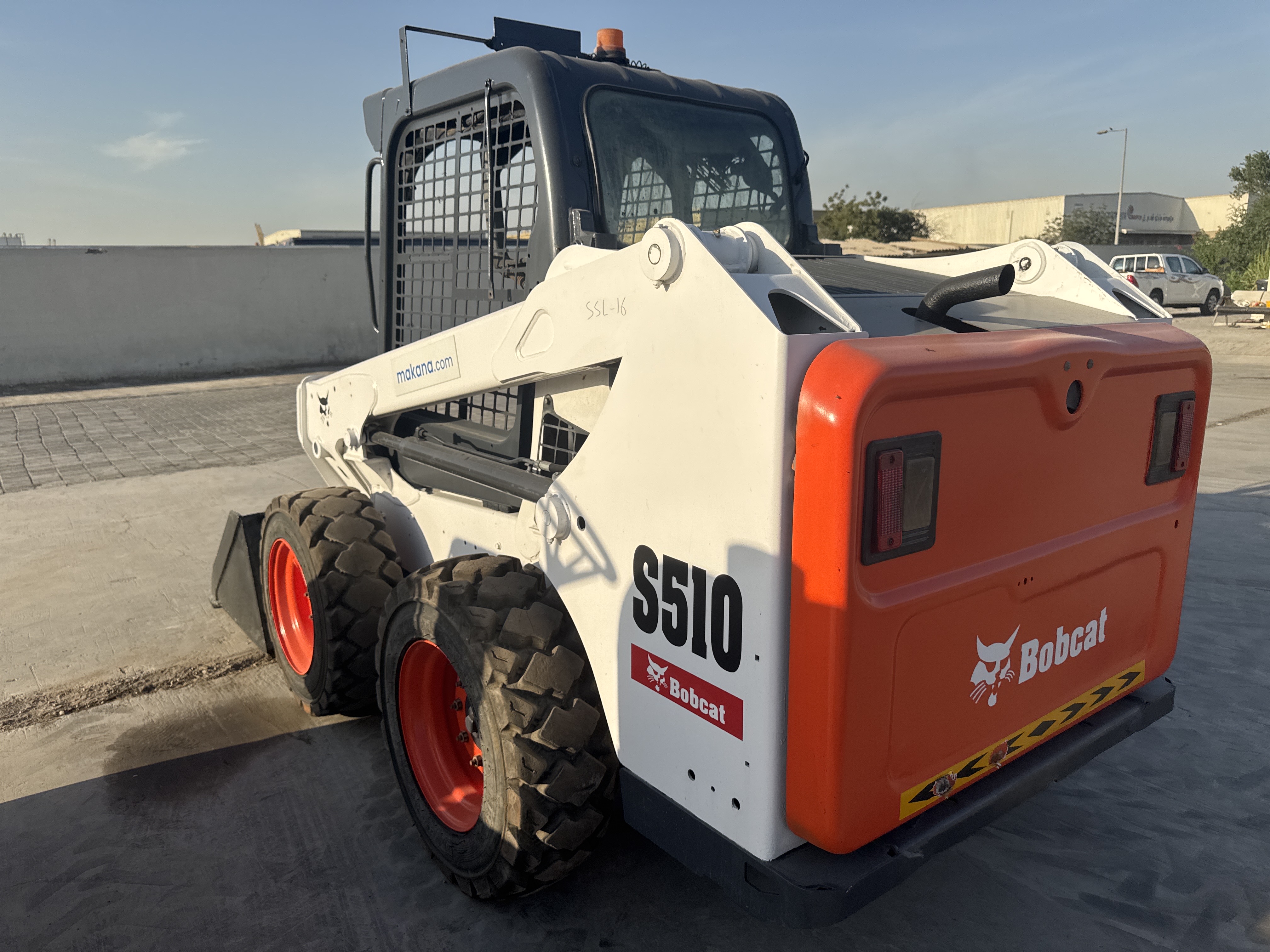 SSL-016-Bobcat-S510-Skid-steer-loaders-inspection-Structure-Paint-2