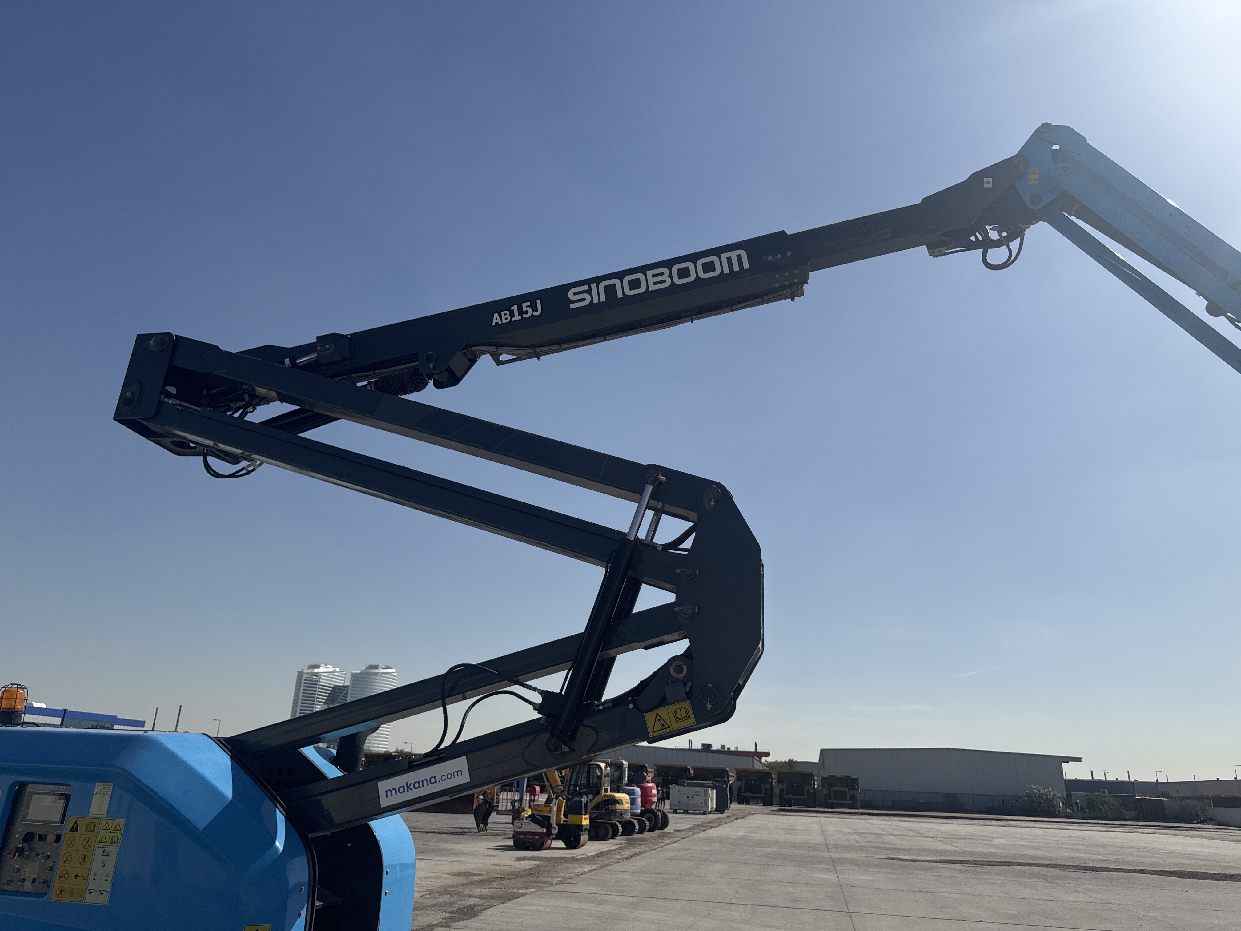 BLA-002-Sinoboom-AB15J-Boom-lifts-inspection-Chassis-Boom-frame-2