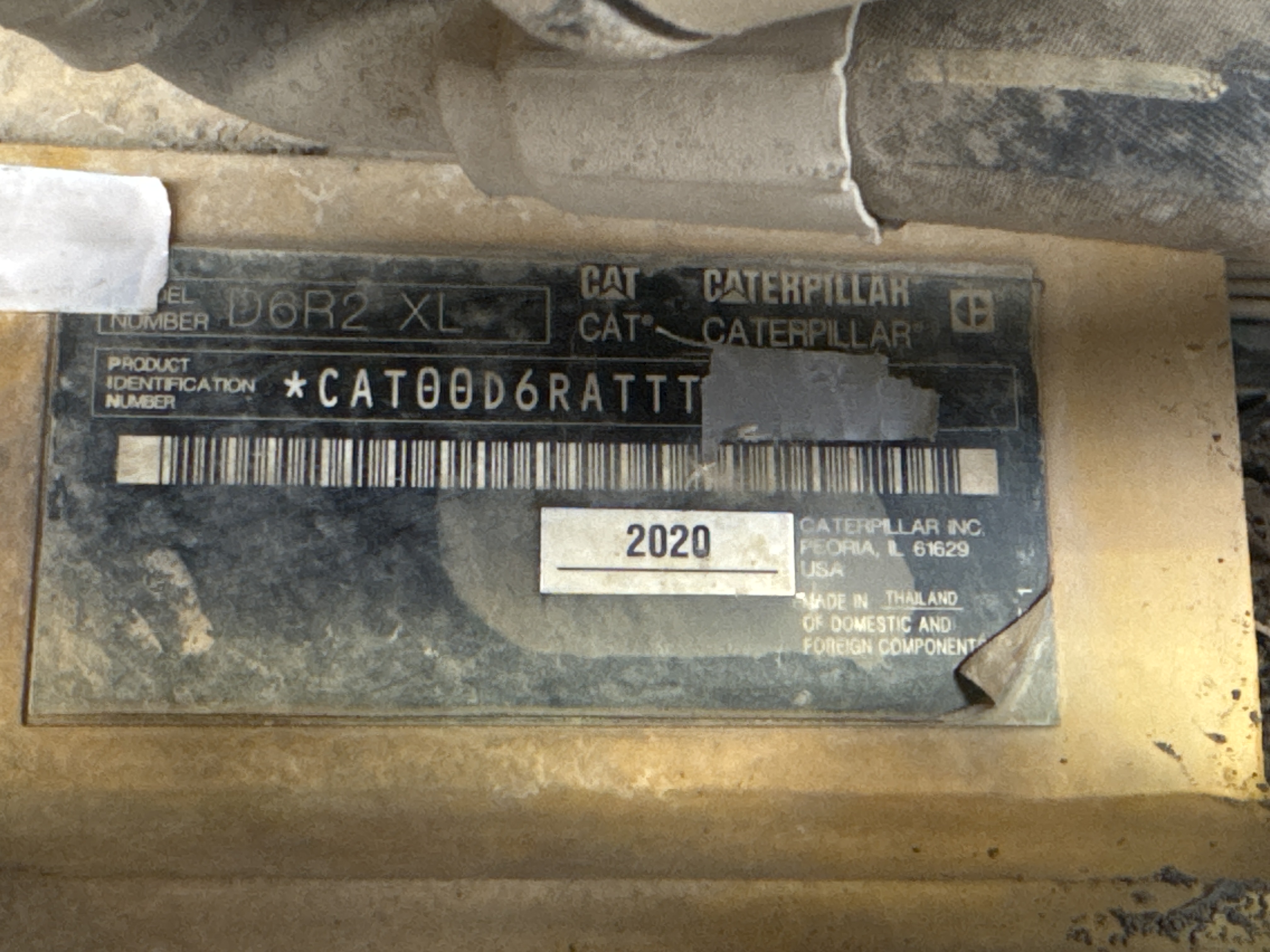 CDB-004-Cat-D6R-2-XL-Crawler-dozers-inspection-General-Serial-number-2
