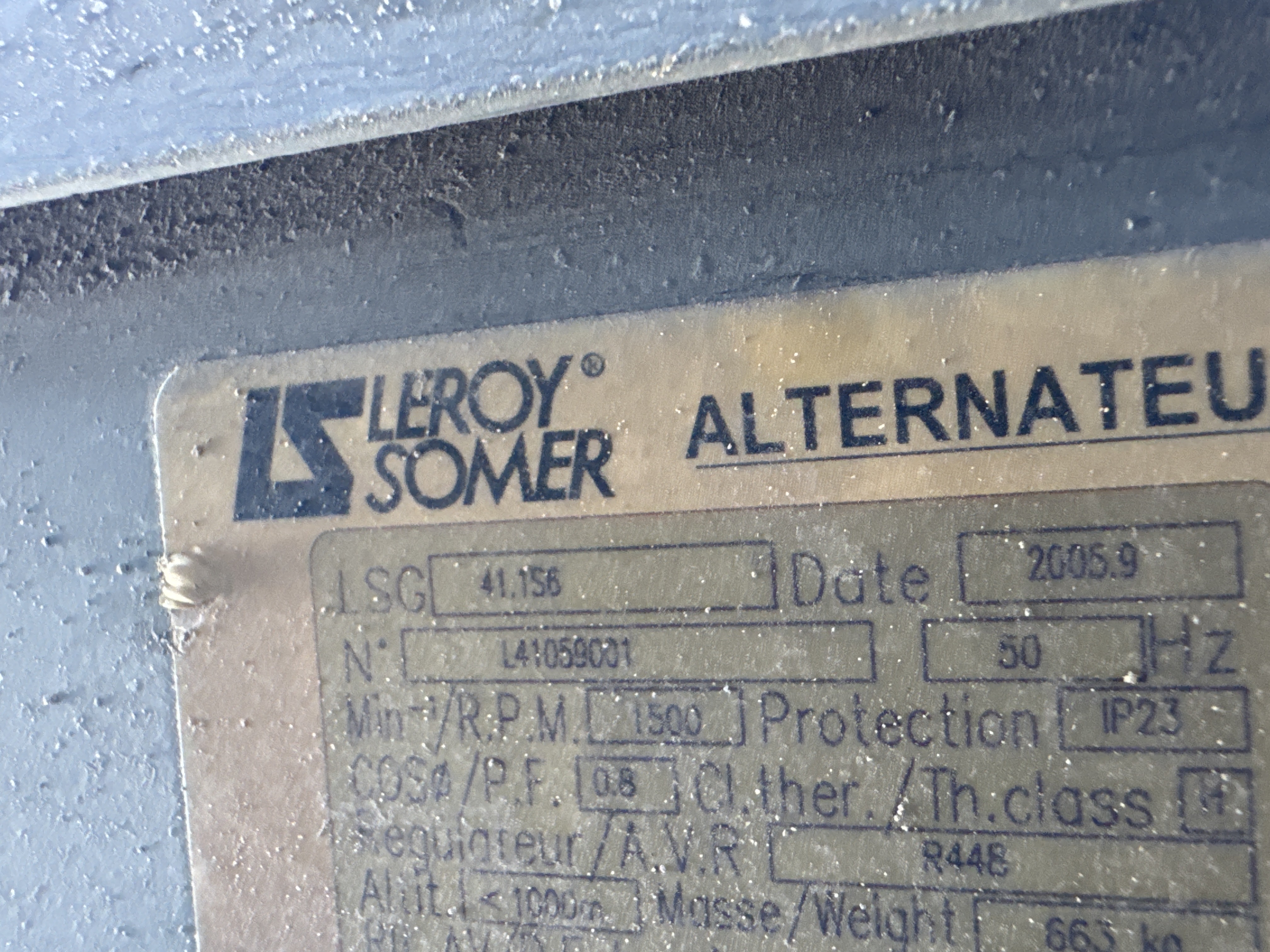 SGG-001-Perkins-200-KVA-Stationary-generators-inspection-General-Serial-number-2