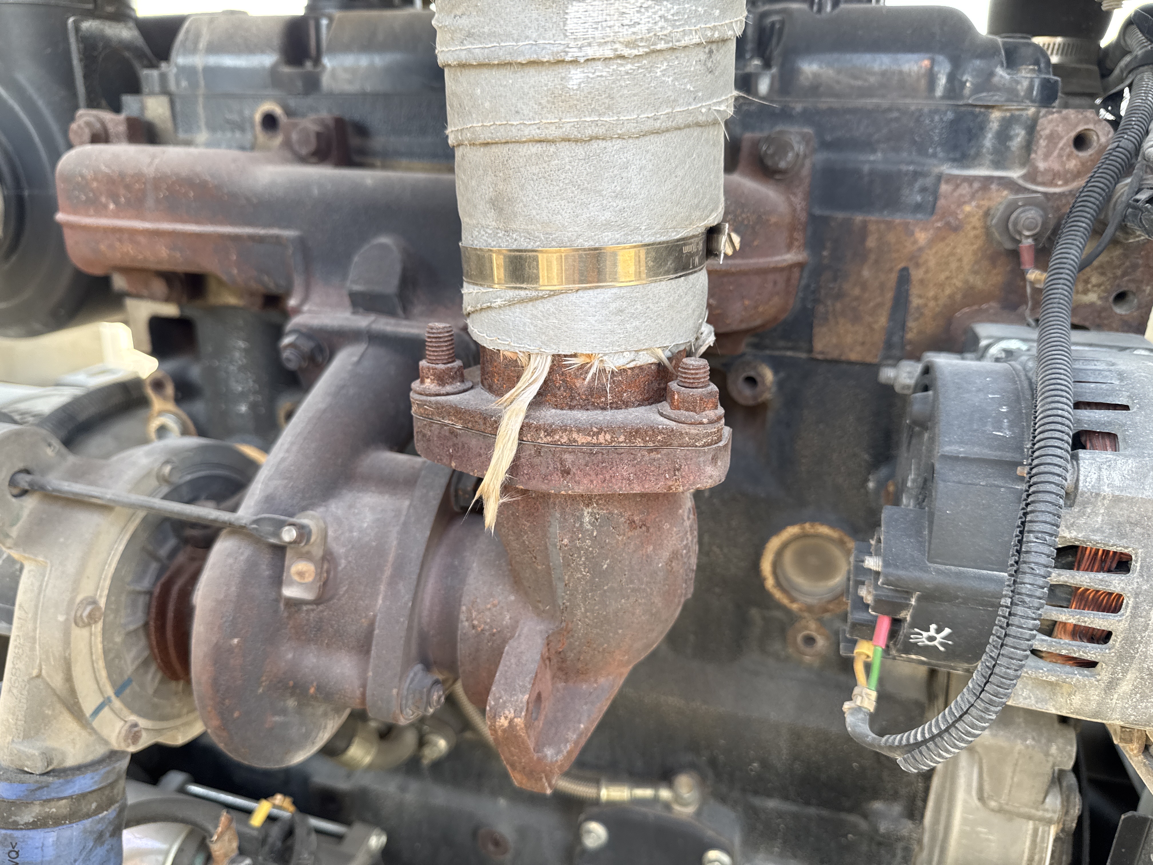 SGG-002-Perkins-100-KVA-Stationary-generators-inspection-Engine-Exhaust-system-2