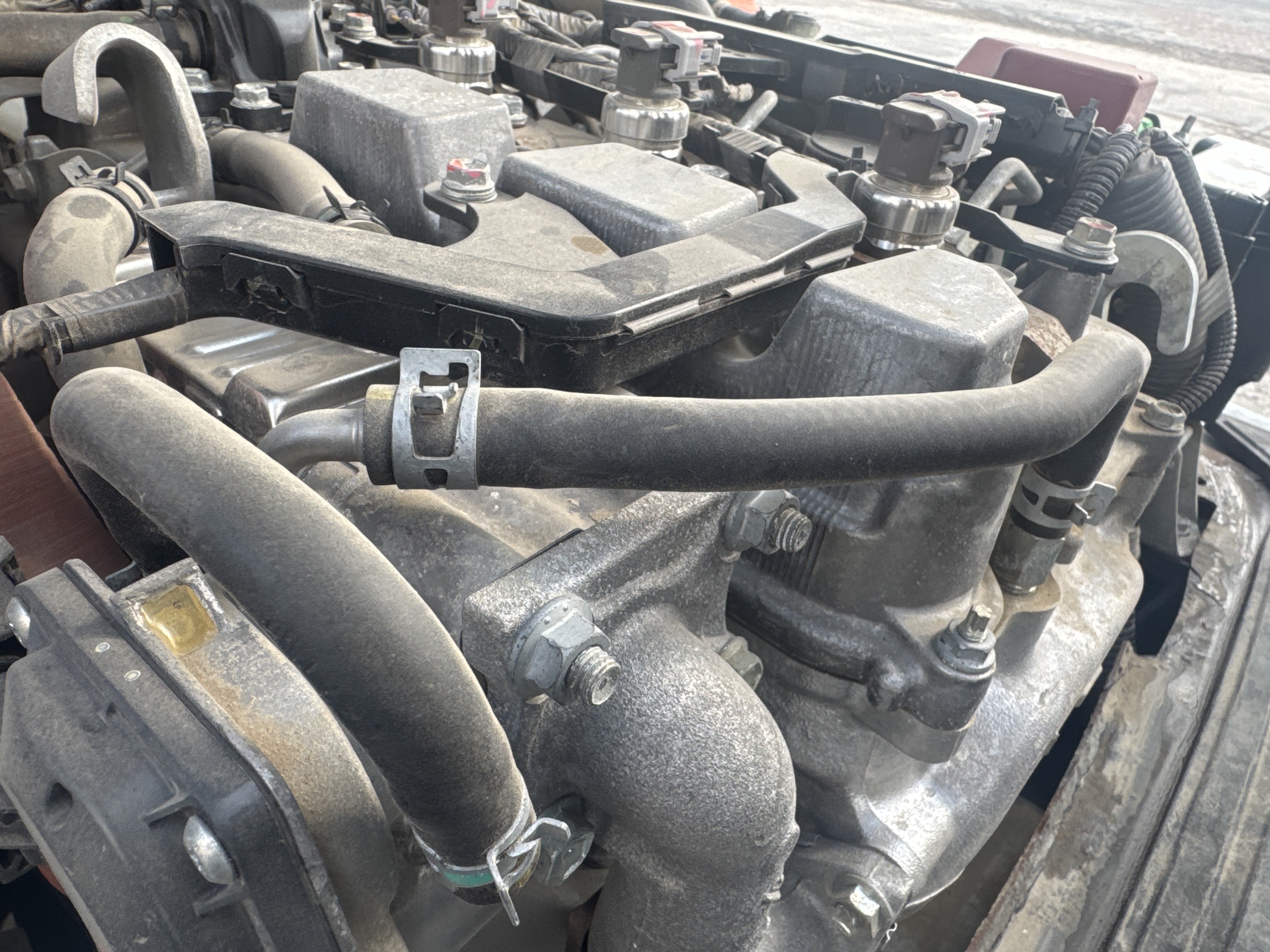 FLM-005-Toyota-8FDU25-Forklifts-inspection-Engine-Hoses-2