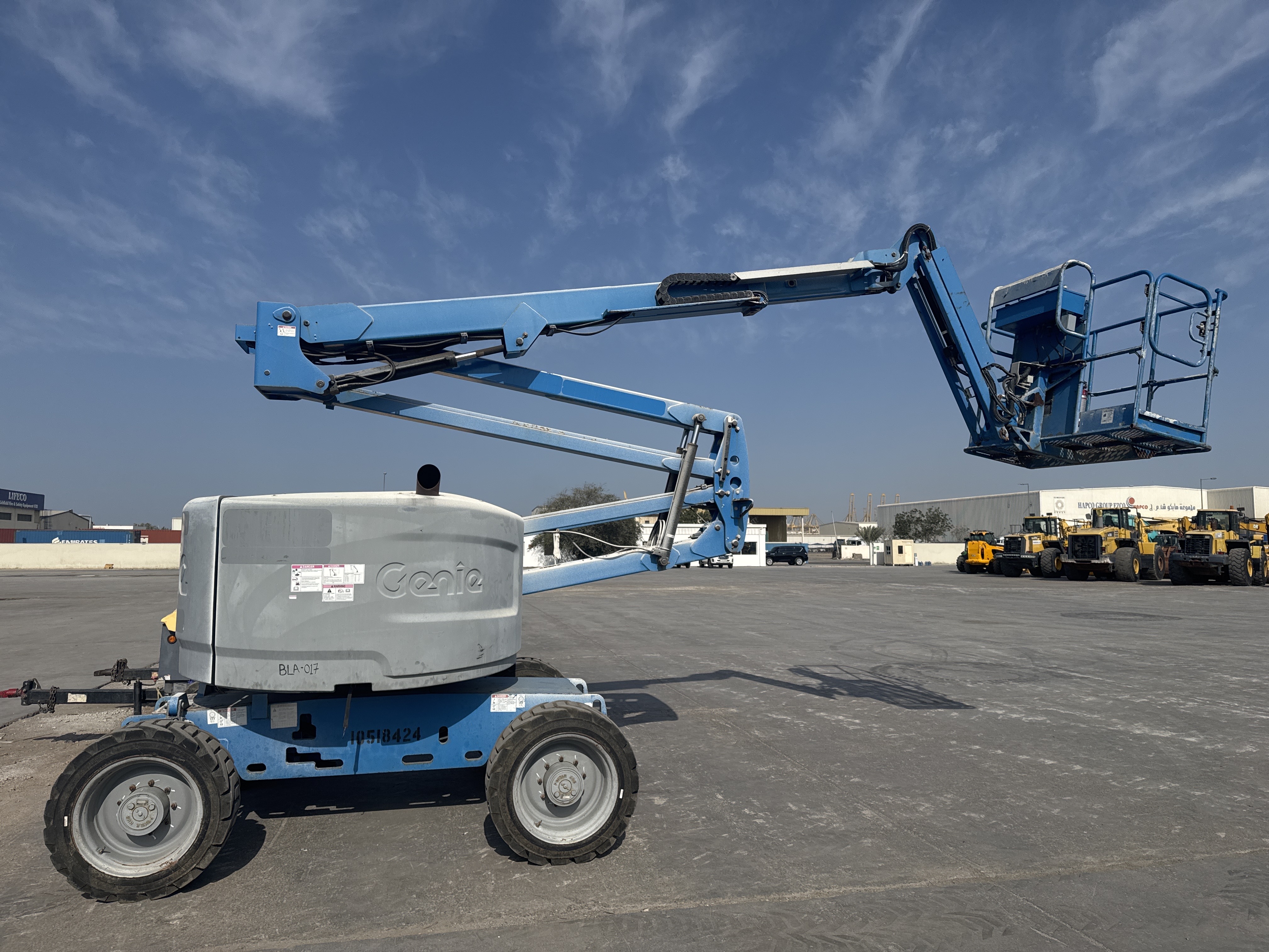 BLA-017-Genie-Z-45/25J-RT-Boom-lifts-inspection-Structure-Paint-2
