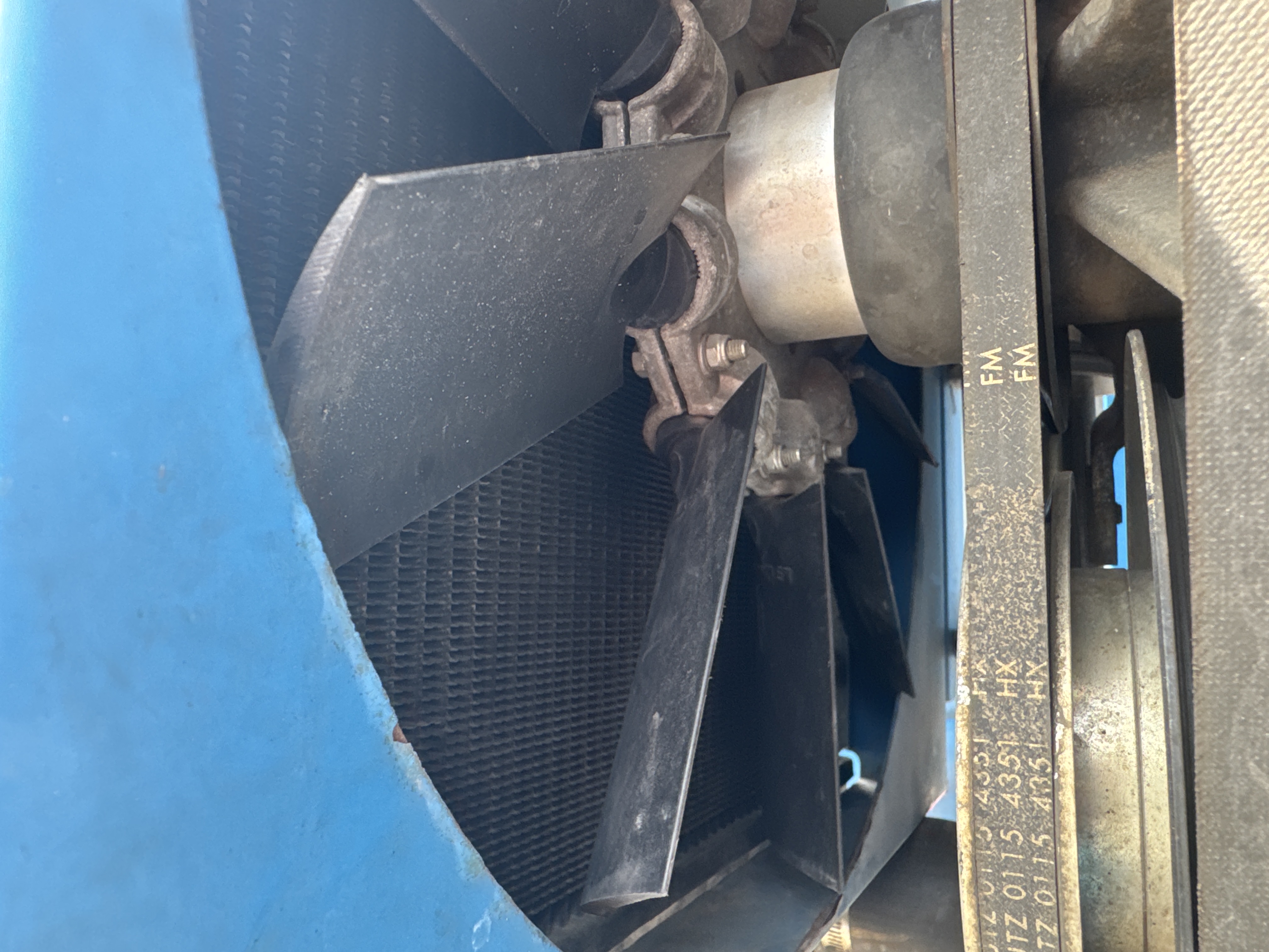 BLA-017-Genie-Z-45/25J-RT-Boom-lifts-inspection-Engine-Cooling-fan-and-fan-guard-2