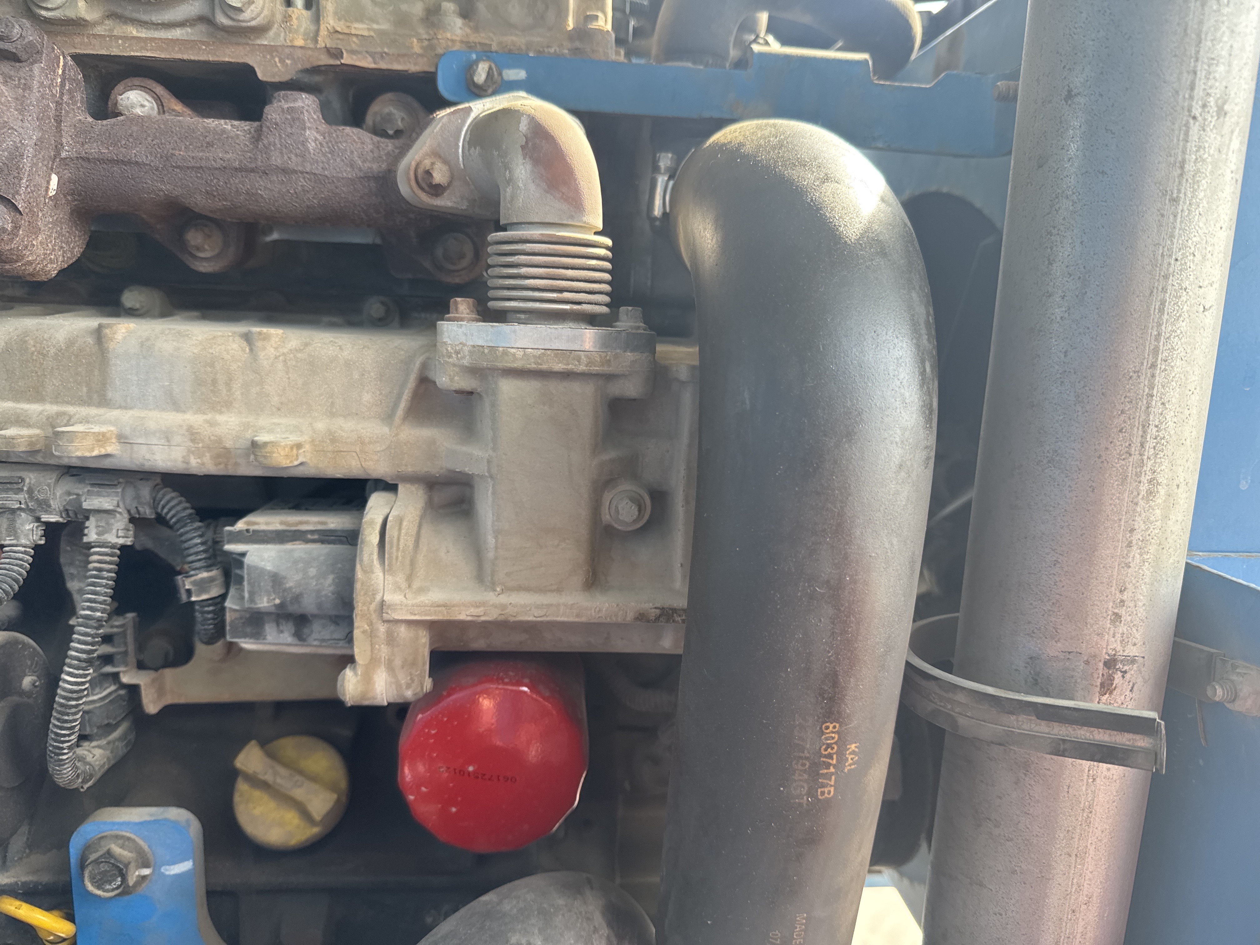 BLA-017-Genie-Z-45/25J-RT-Boom-lifts-inspection-Engine-Hoses-2