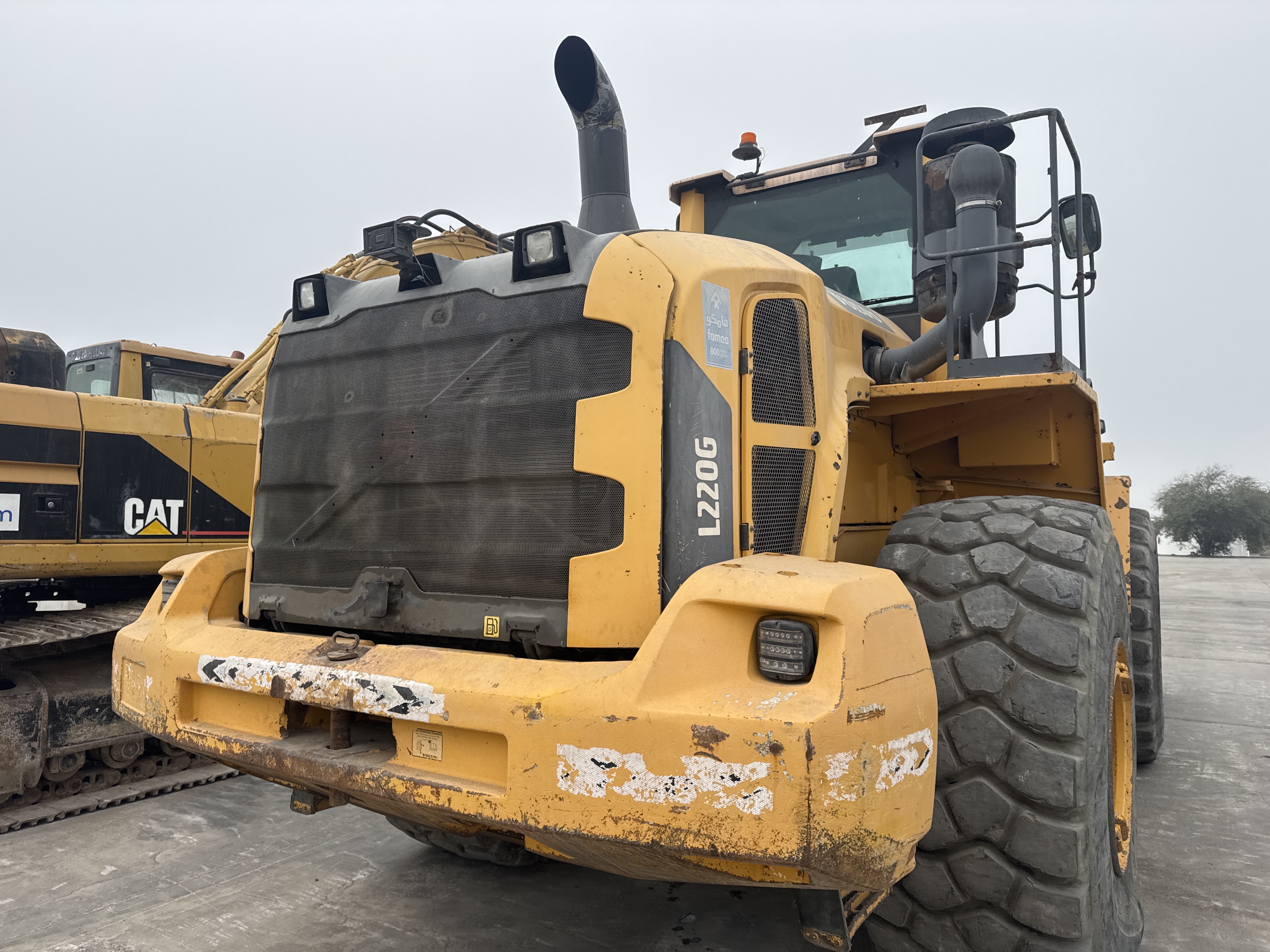WHL-007-Volvo-L220G-Wheel-loaders-inspection-Structure-Paint-2