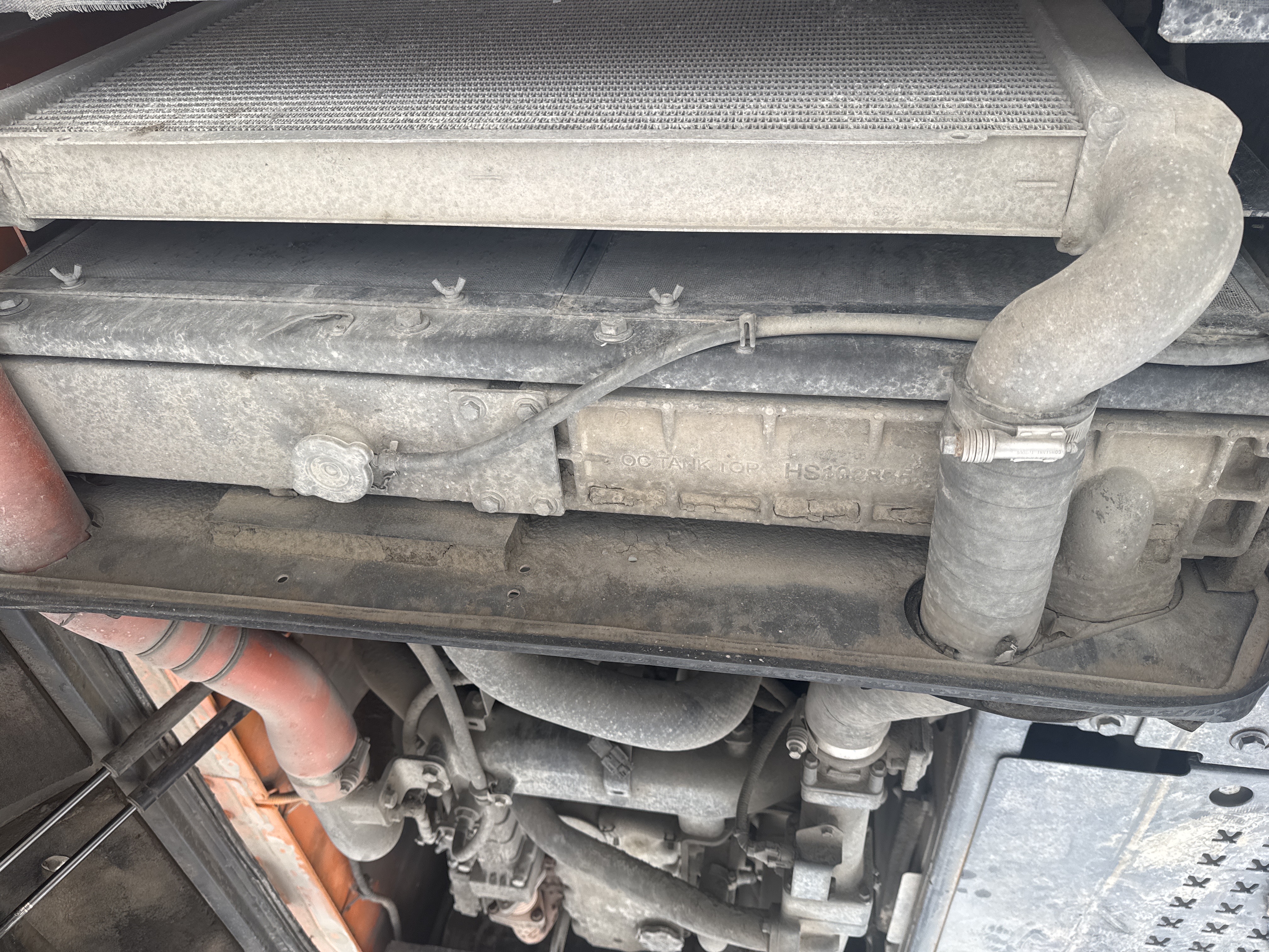 MDX-019-Doosan-DX225LC-5-Medium-excavators-inspection-Engine-Radiator,-condenser,-intercooler,-hydraulic-cooler-1