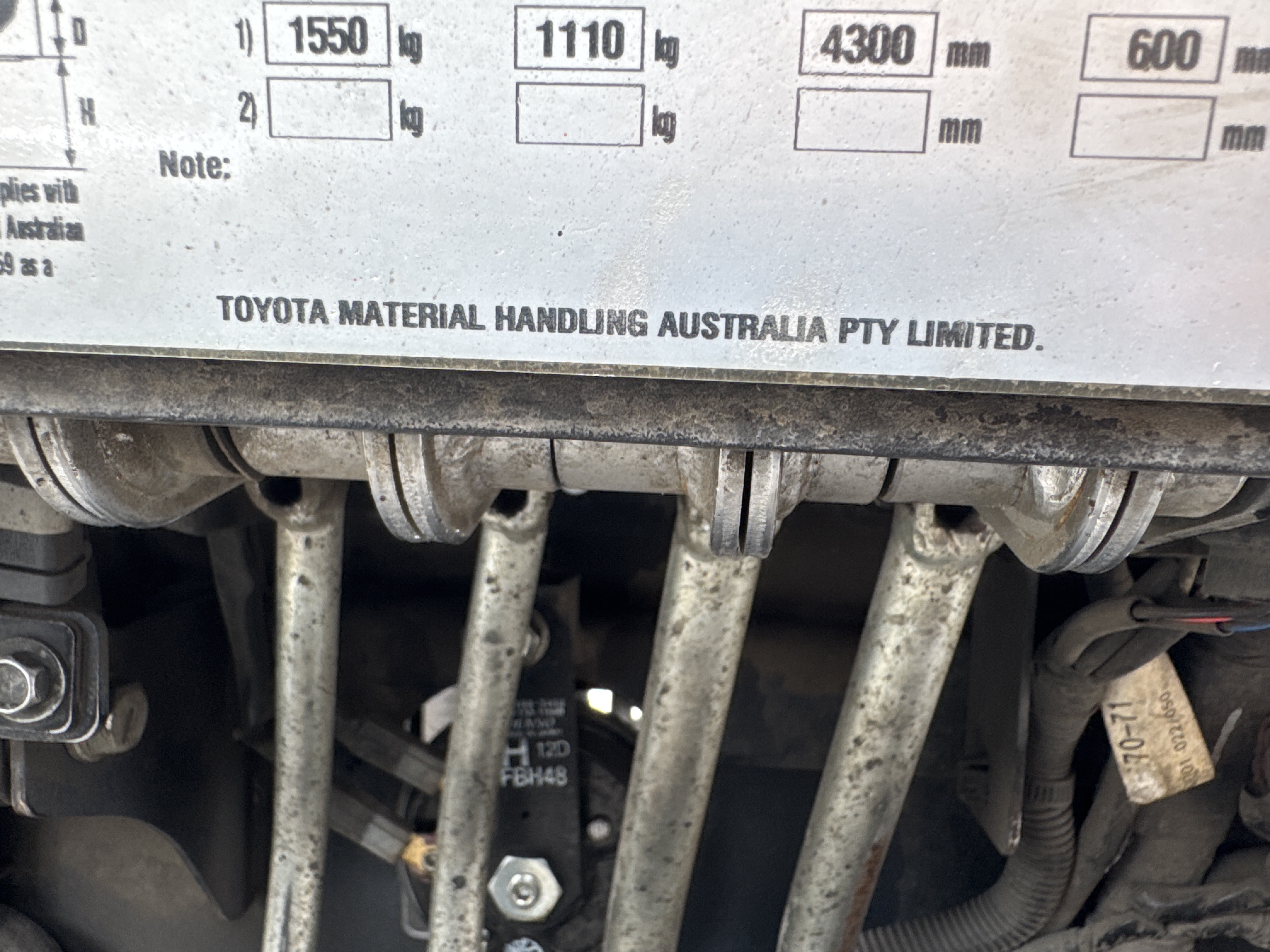 FLM-021-Toyota-8FBE20-Forklifts-inspection-General-Country-of-manufacture-1