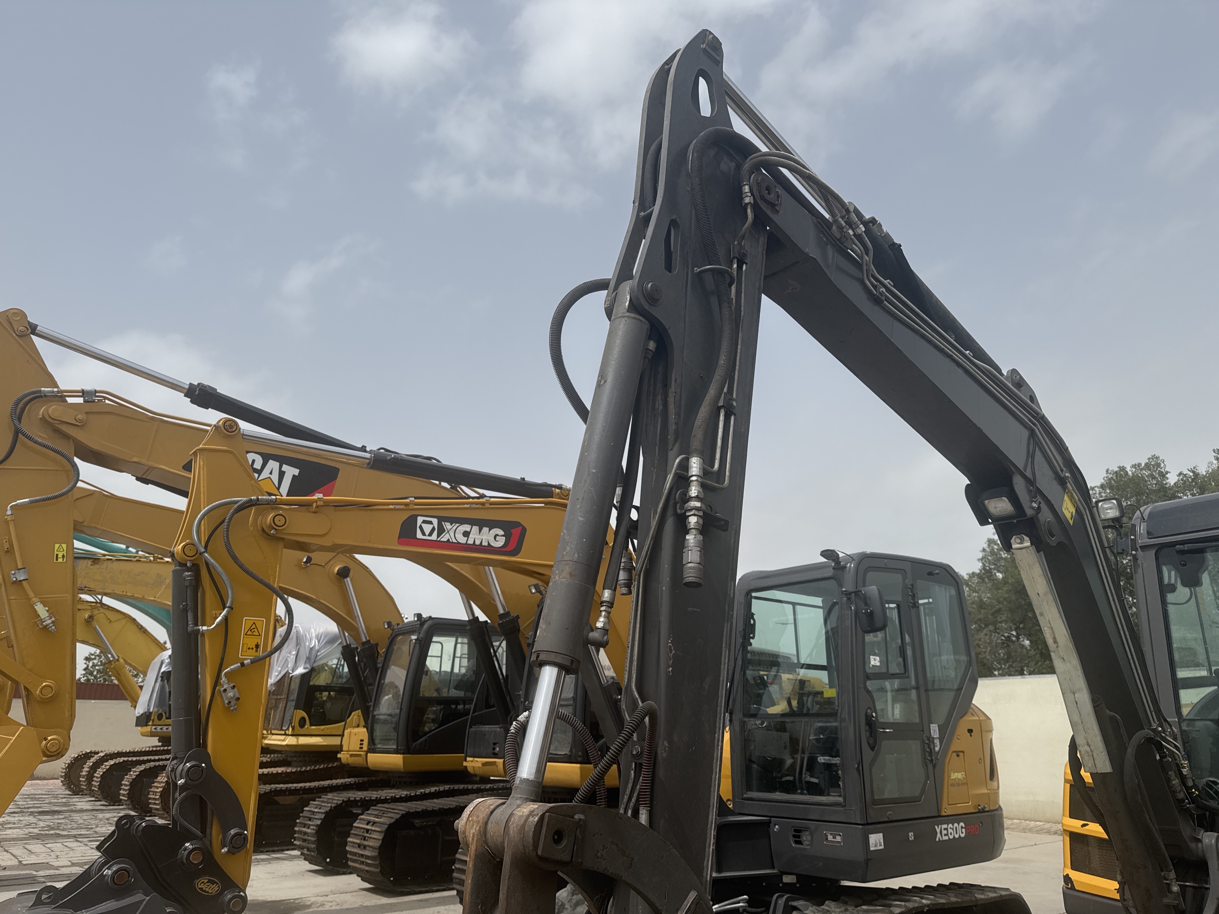 MNX-014-فولفو-ECR50D-حفارات-صغيرة-فحص-الهيكل-عصا-الحفر-1