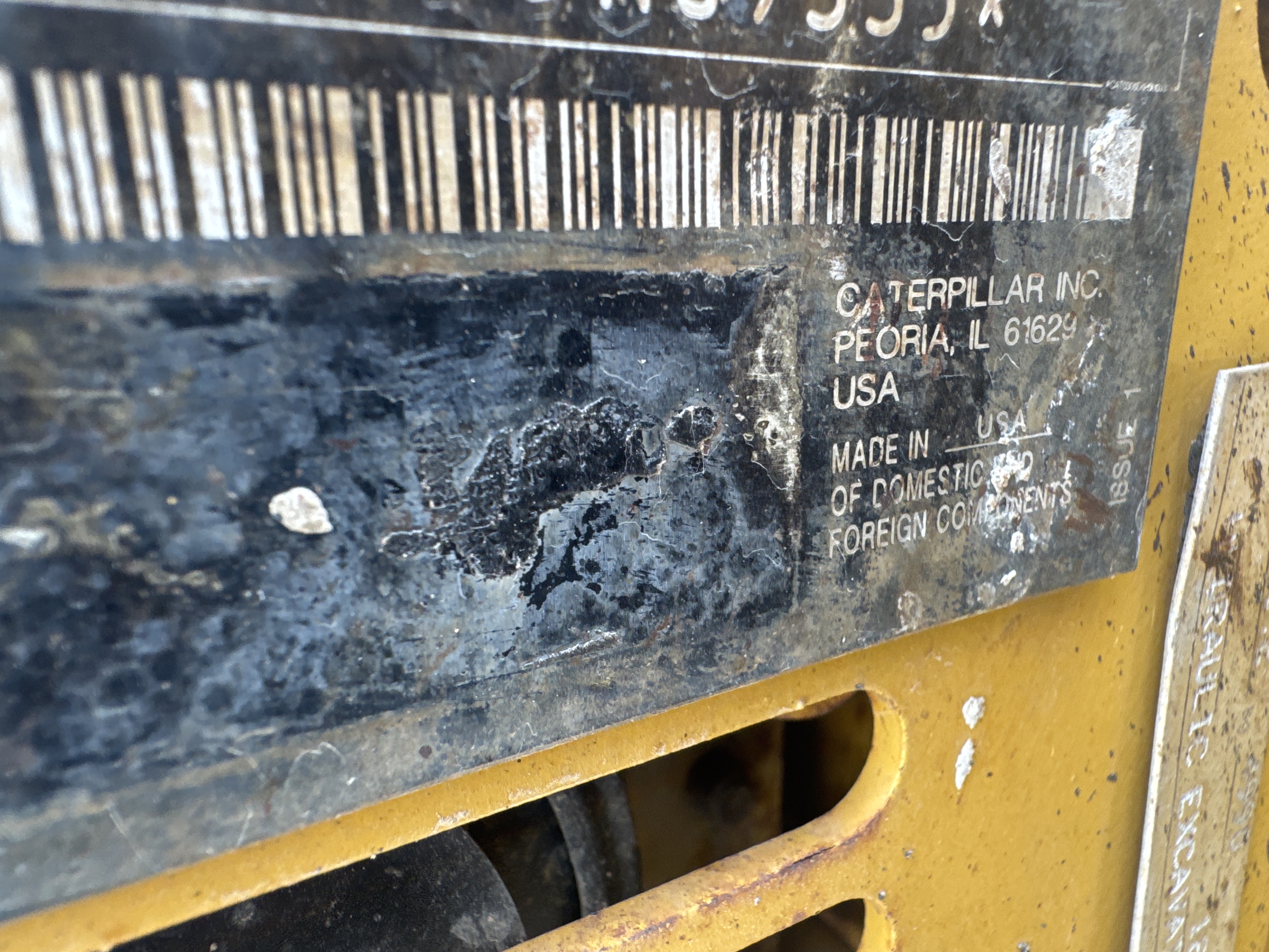 MNX-021-Cat-305E2-Mini-excavators-inspection-General-Country-of-manufacture-1