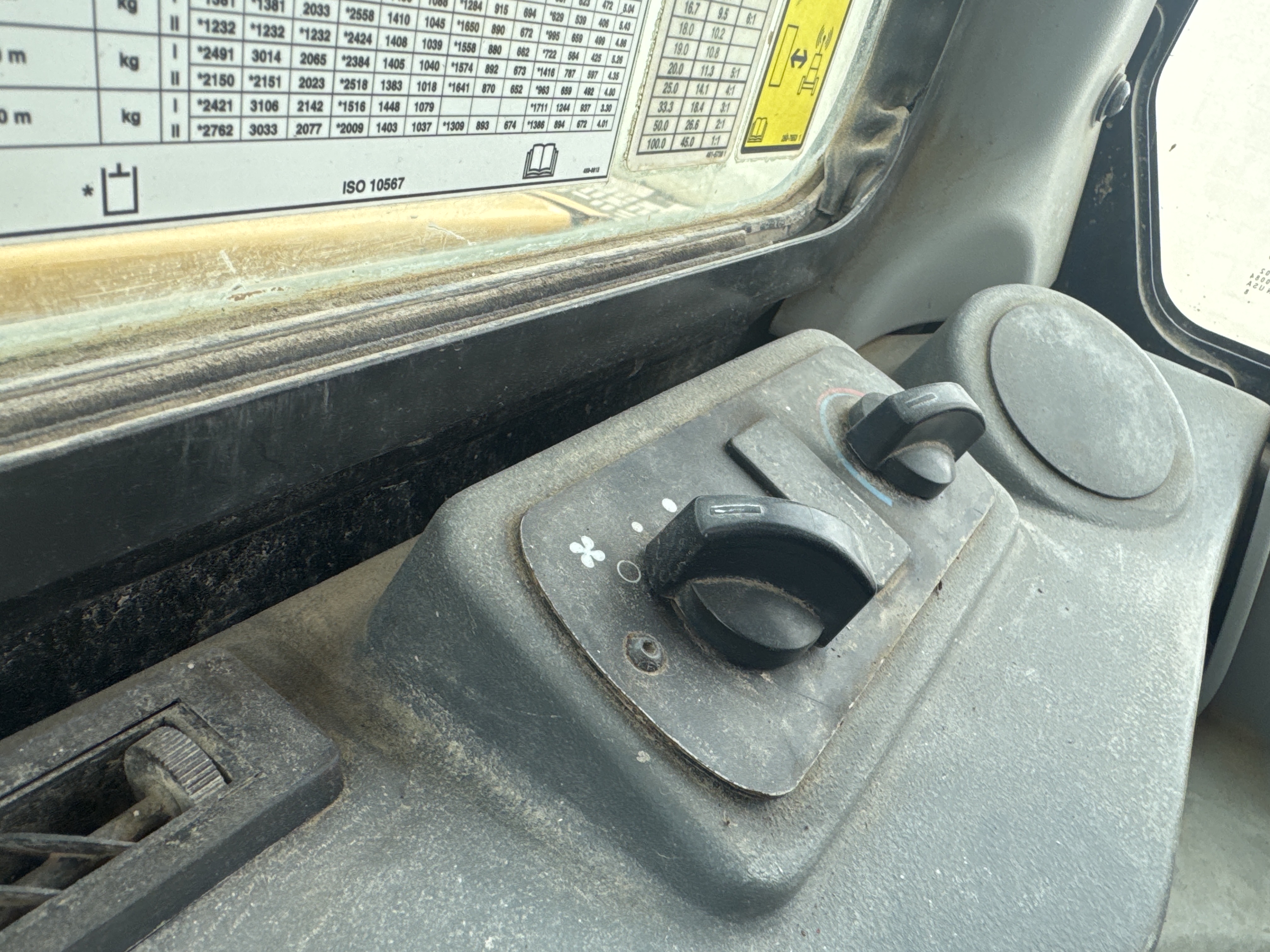 MNX-021-Cat-305E2-Mini-excavators-inspection-Cabin-Electronic-instrument-board-1