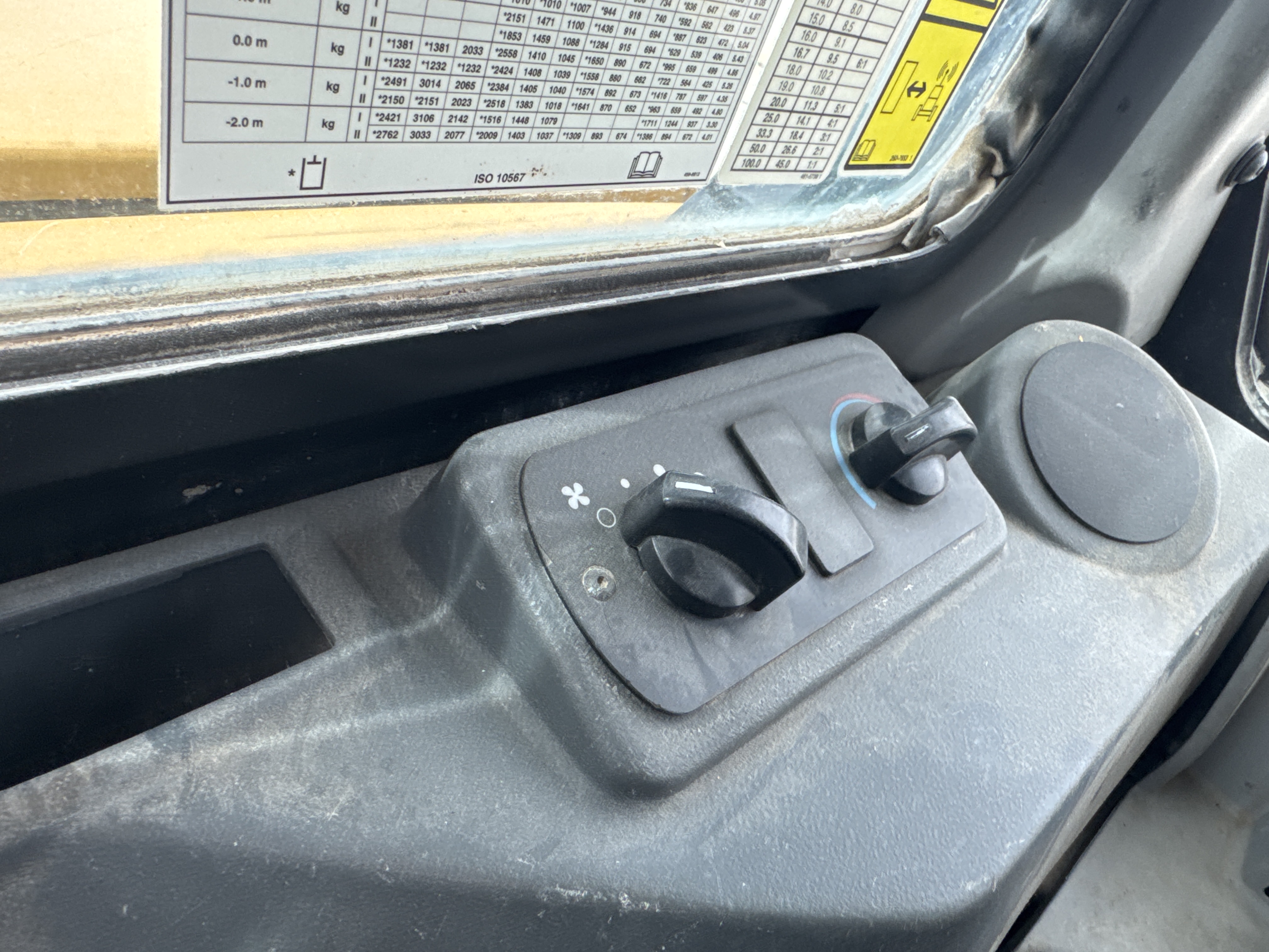 MNX-020-Cat-305E2-Mini-excavators-inspection-Cabin-Electronic-instrument-board-1