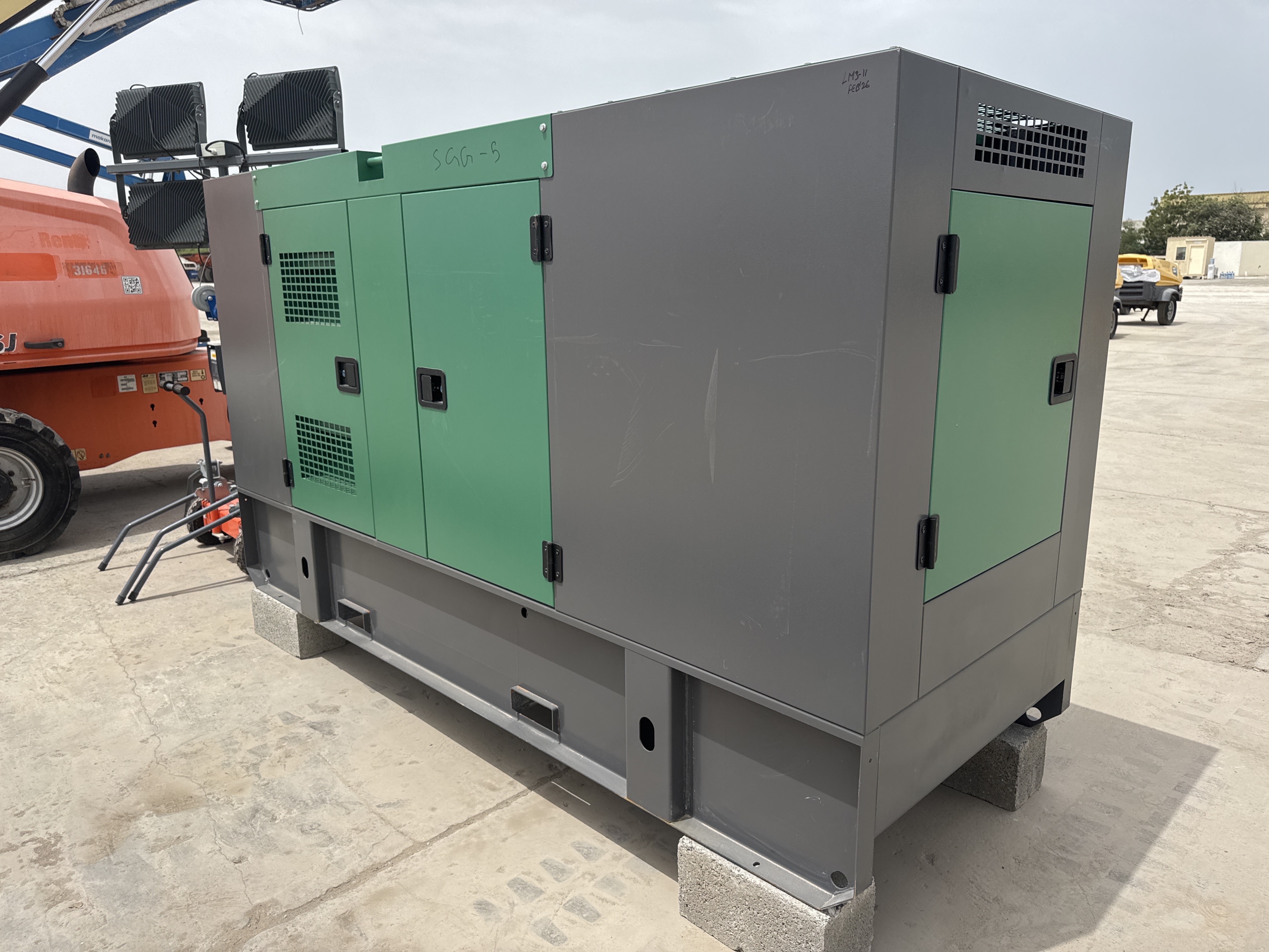SGG-005-Green-Power-GP180-Stationary-generators-inspection-Structure-Paint-1