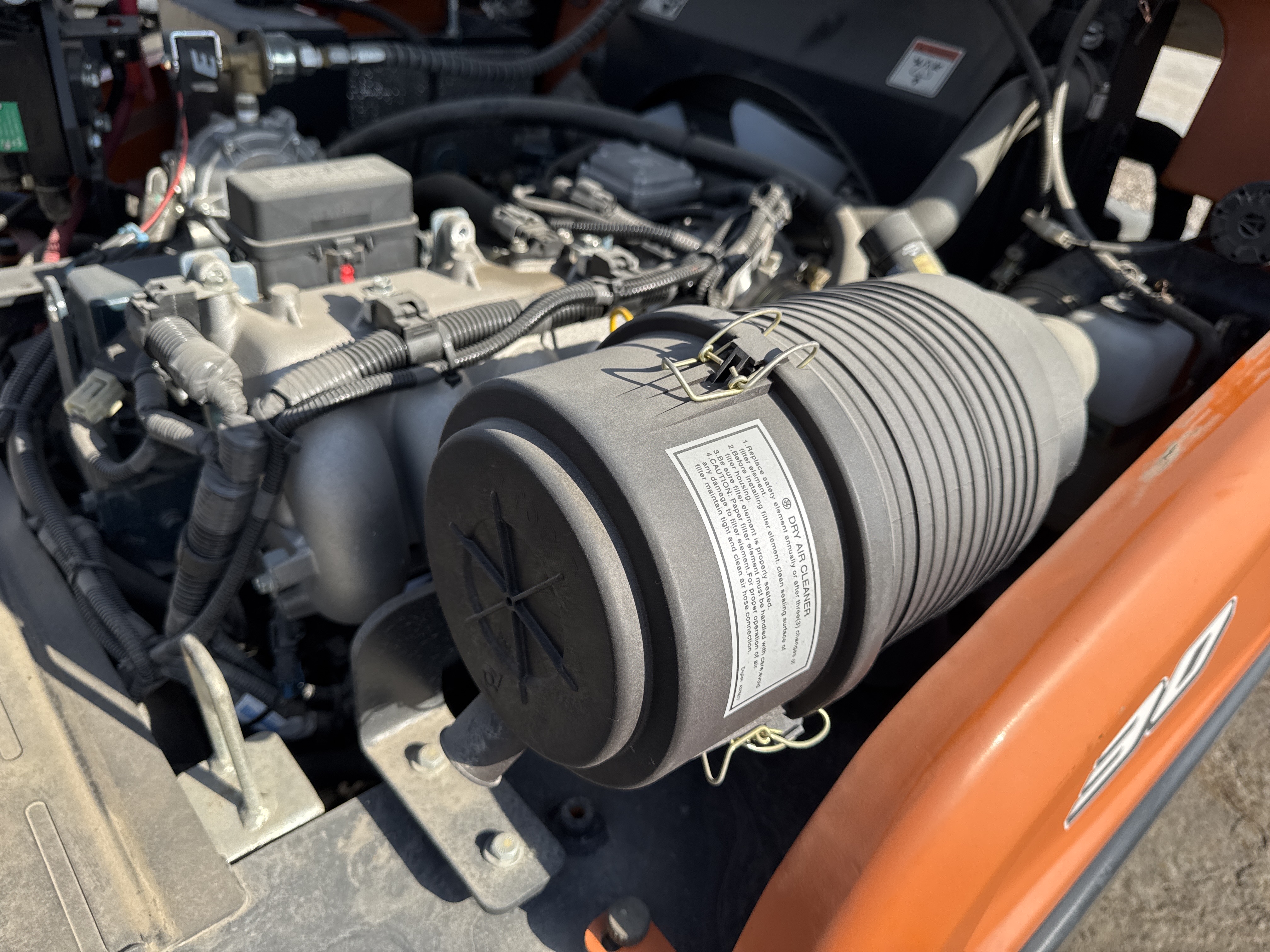 FLM-018-Doosan-G30NXP-Forklifts-inspection-Engine-Air-intake-system-1