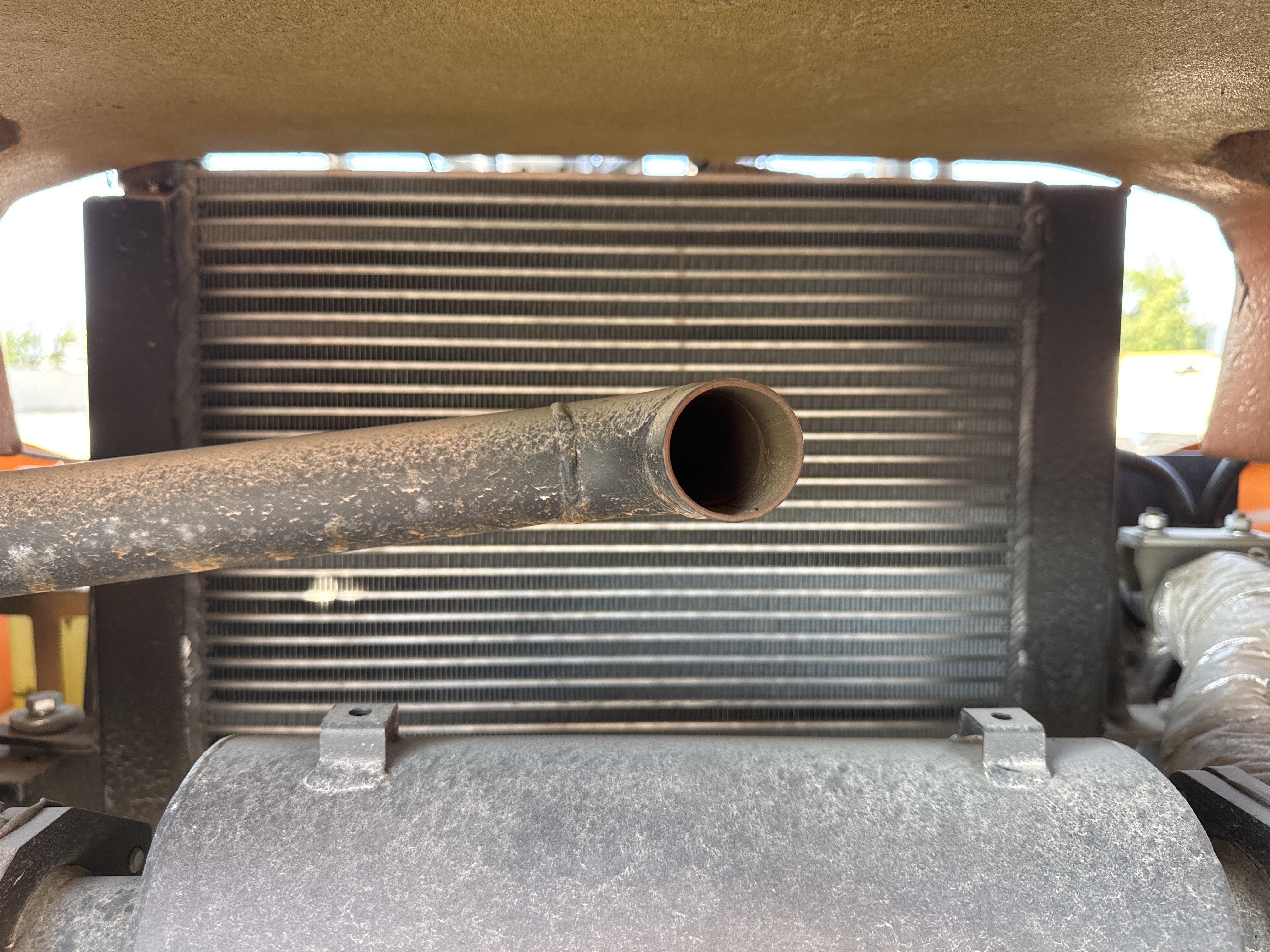 FLM-018-Doosan-G30NXP-Forklifts-inspection-Engine-Radiator,-oil-cooler-and-air-cooler-1