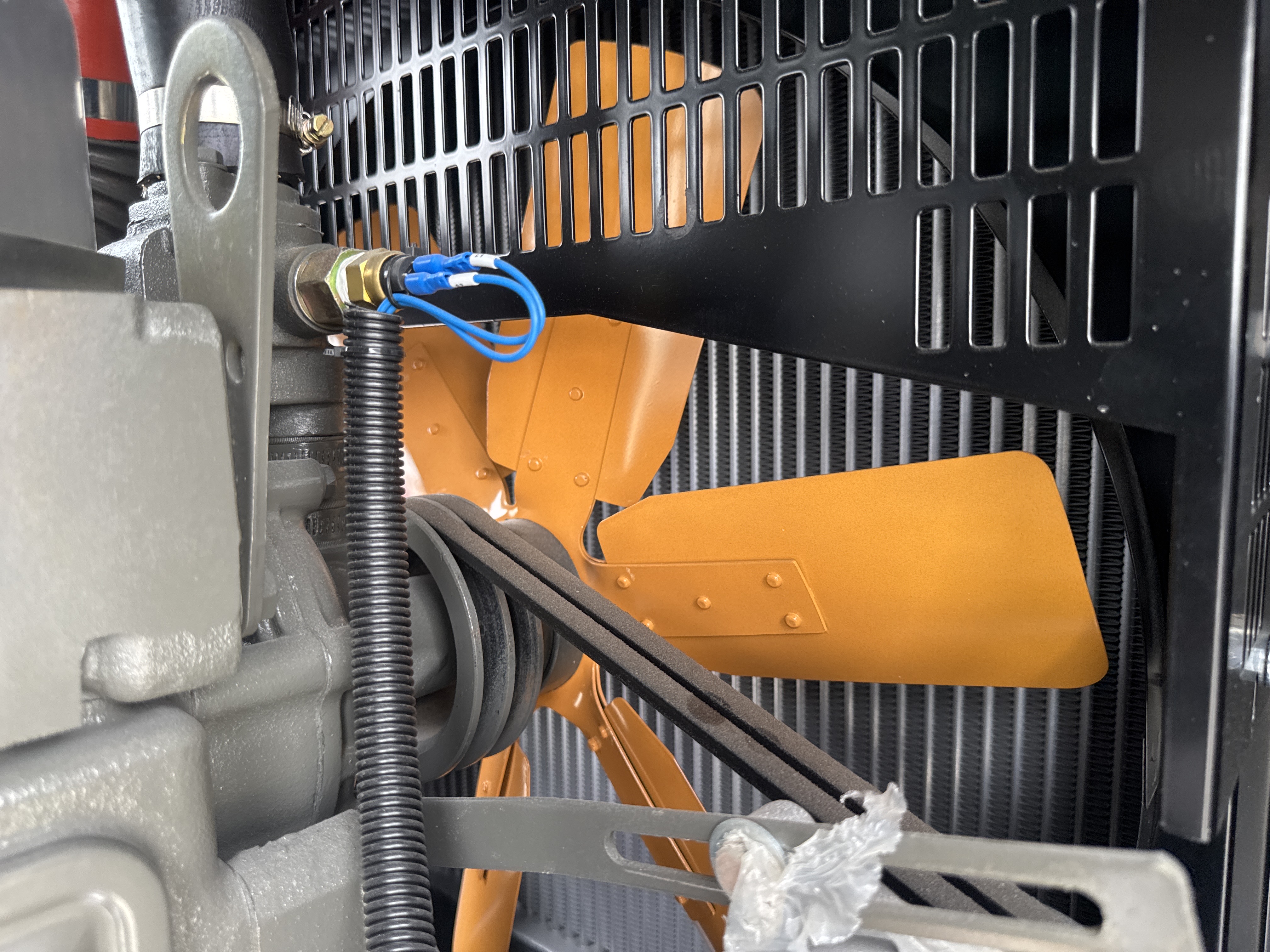 SGG-005-Green-Power-GP180-Stationary-generators-inspection-Engine-Cooling-fan-and-fan-guard-1