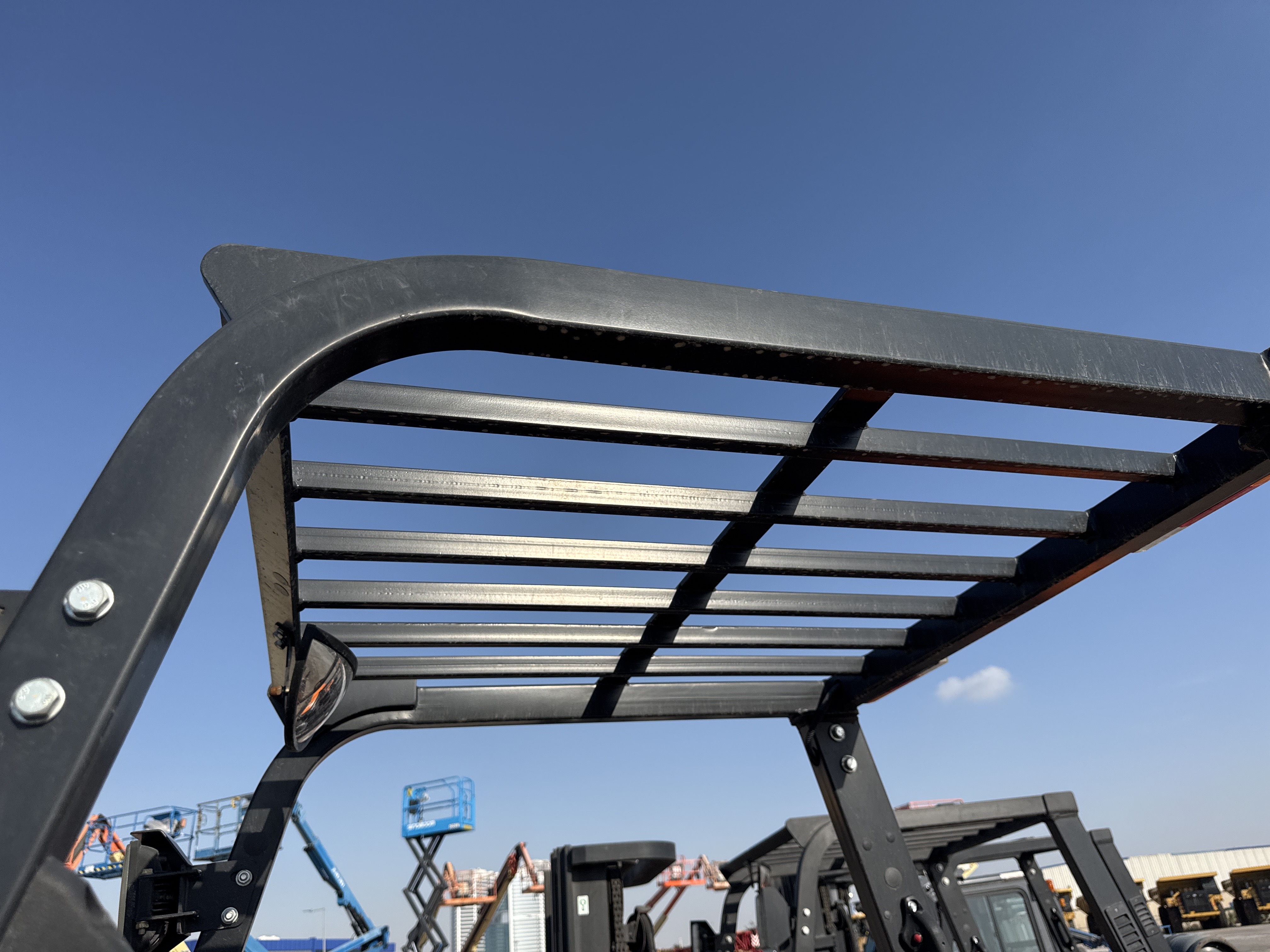 FLM-018-Doosan-G30NXP-Forklifts-inspection-Safety-Rollover-protective-structure-(ROPS-/-FOPS)-1