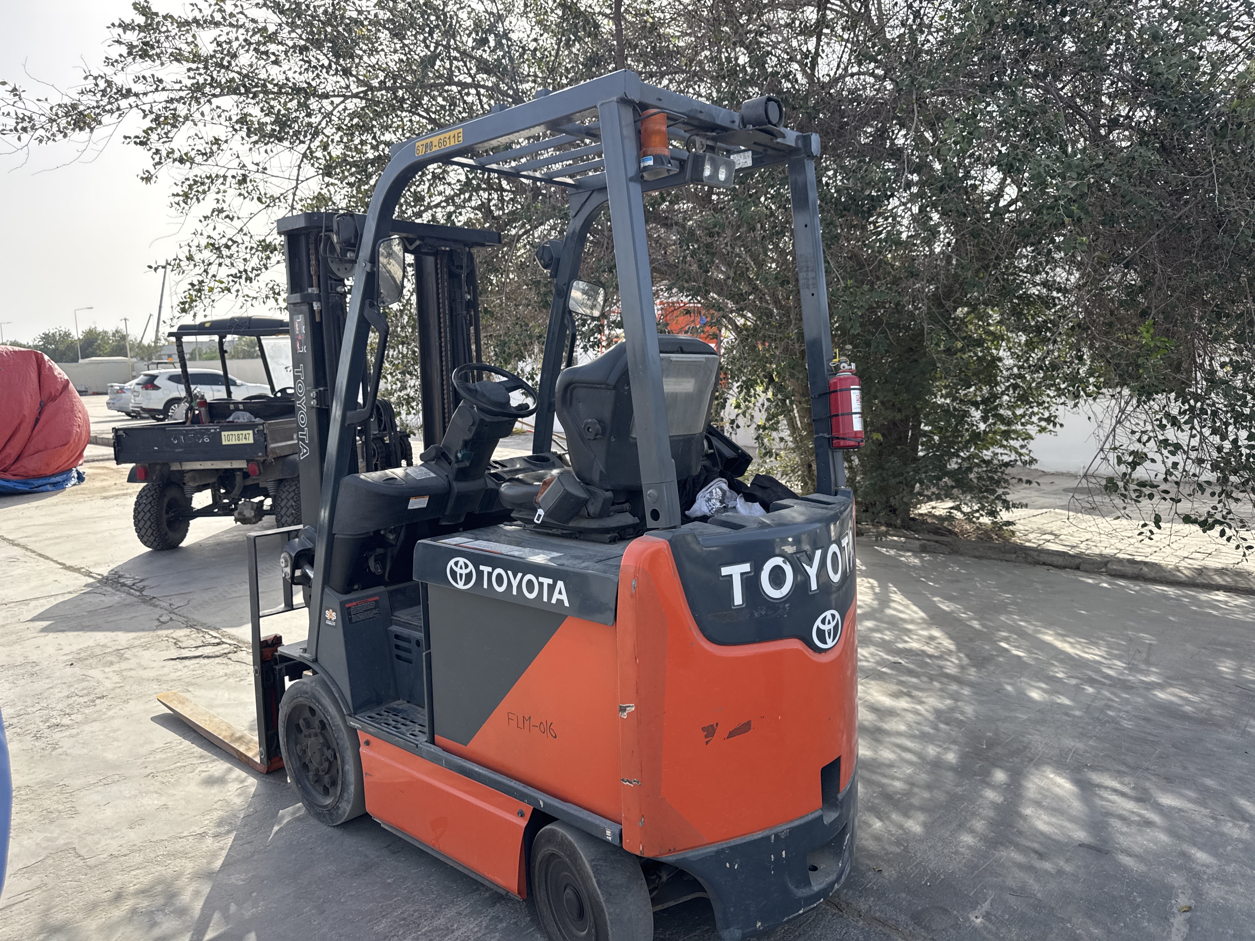 FLM-016-Toyota-8FBCU25-Forklifts-inspection-Structure-Paint-1