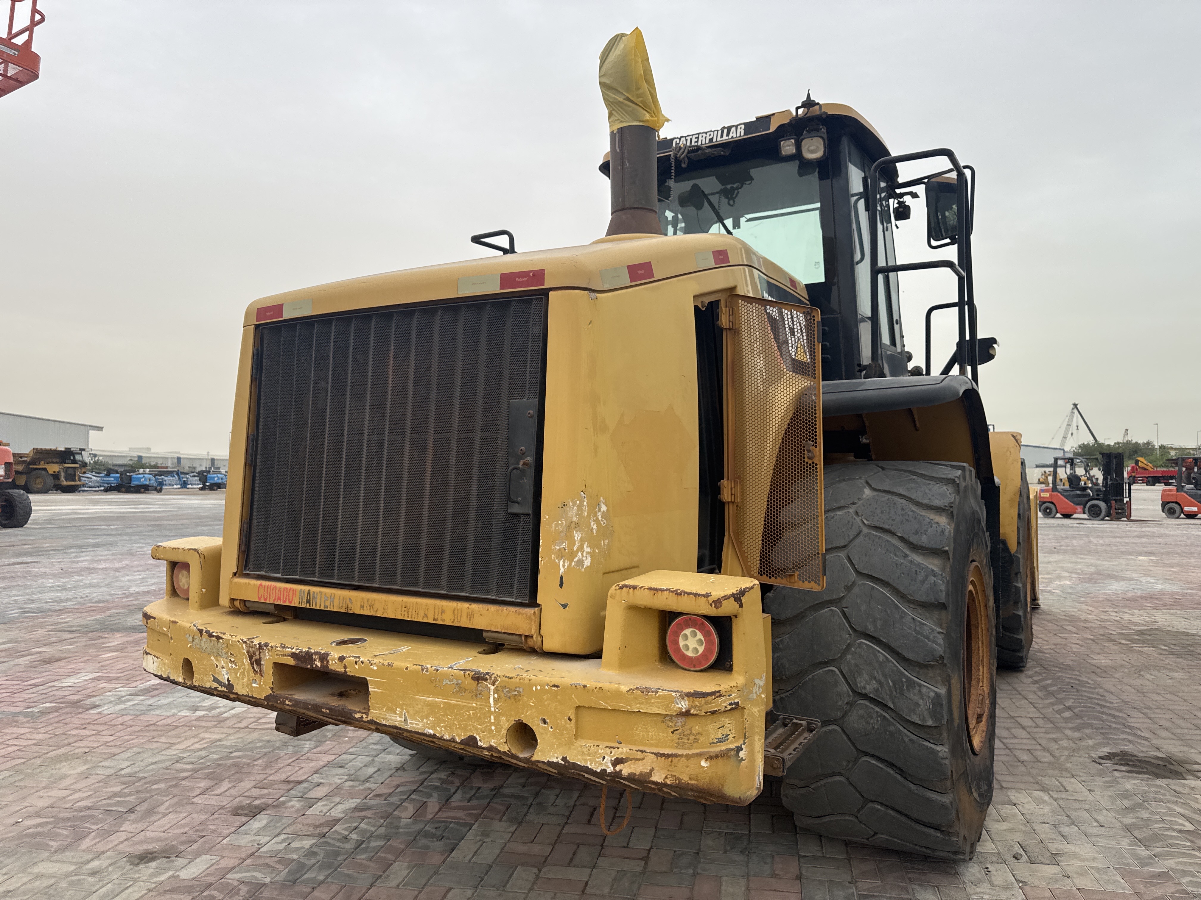 WHL-013-Cat-966H-Wheel-loaders-inspection-Structure-Paint-1