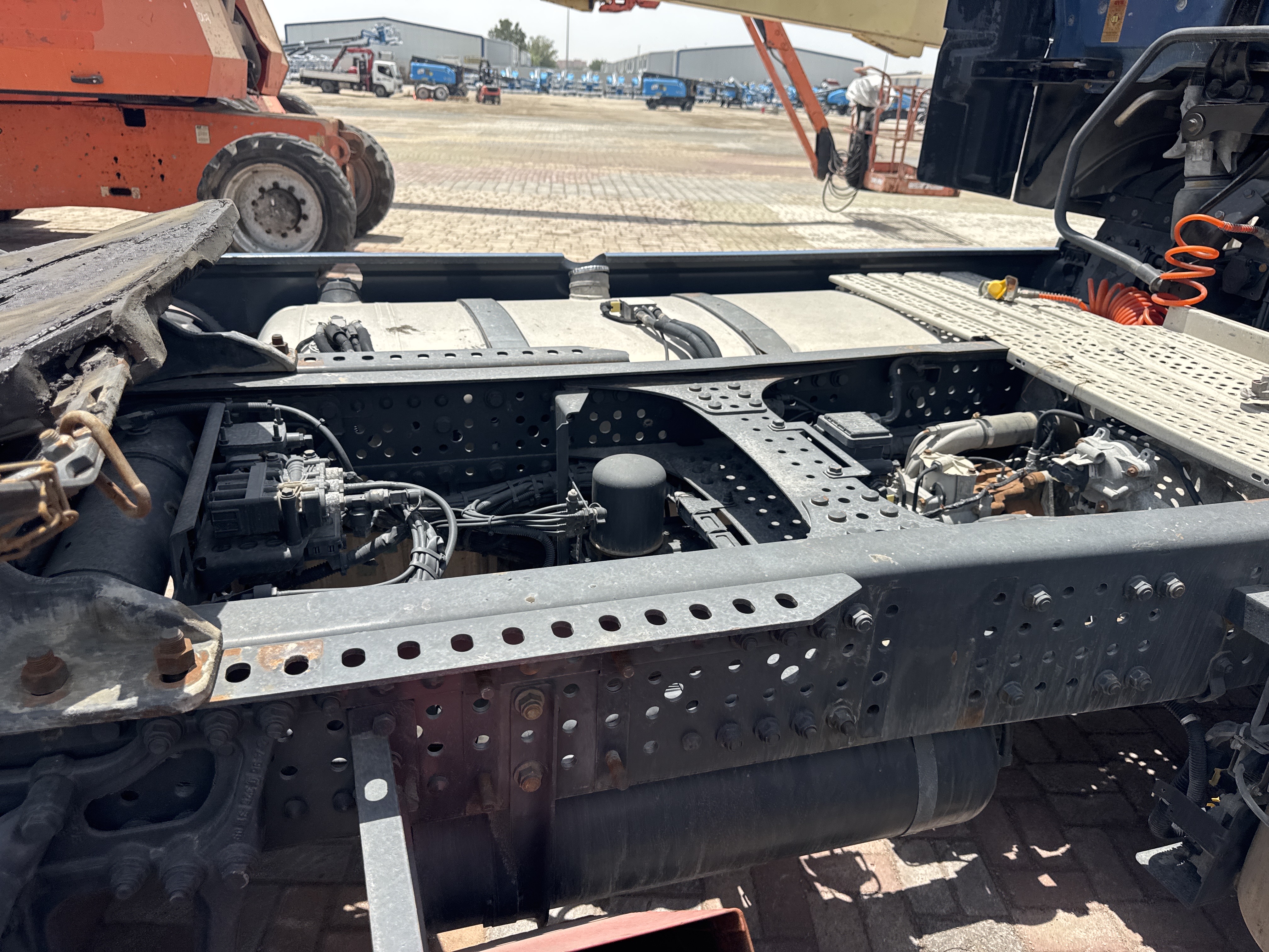 PMT-004-Mercedes-Benz-Actros-1845-Trailer-trucks-inspection-Chassis-Frame-condition-1