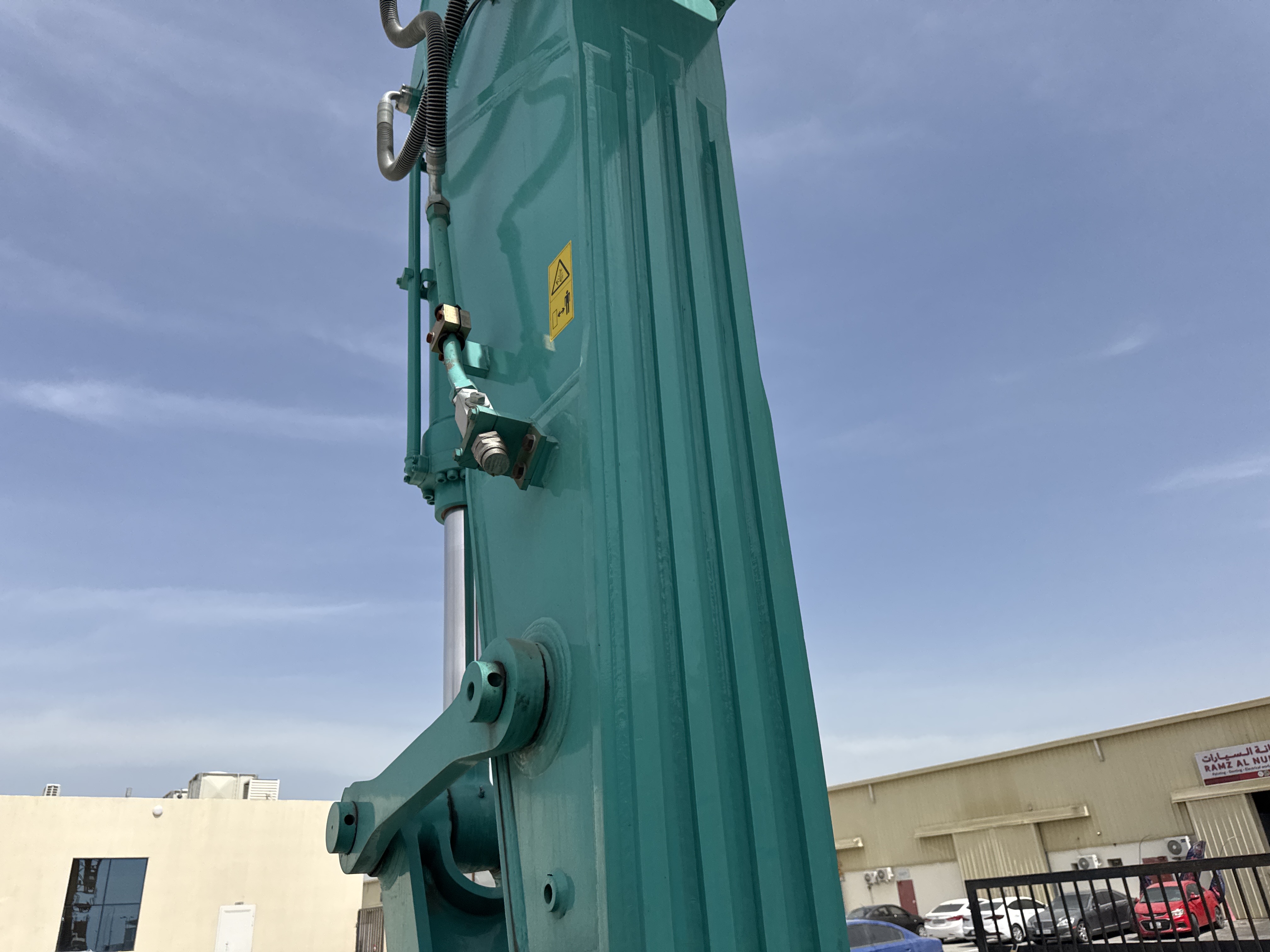 MDX-020-كوبلكو-SK380XDLC-حفارات-متوسطة-فحص-الهيكل-عصا-الحفر-1