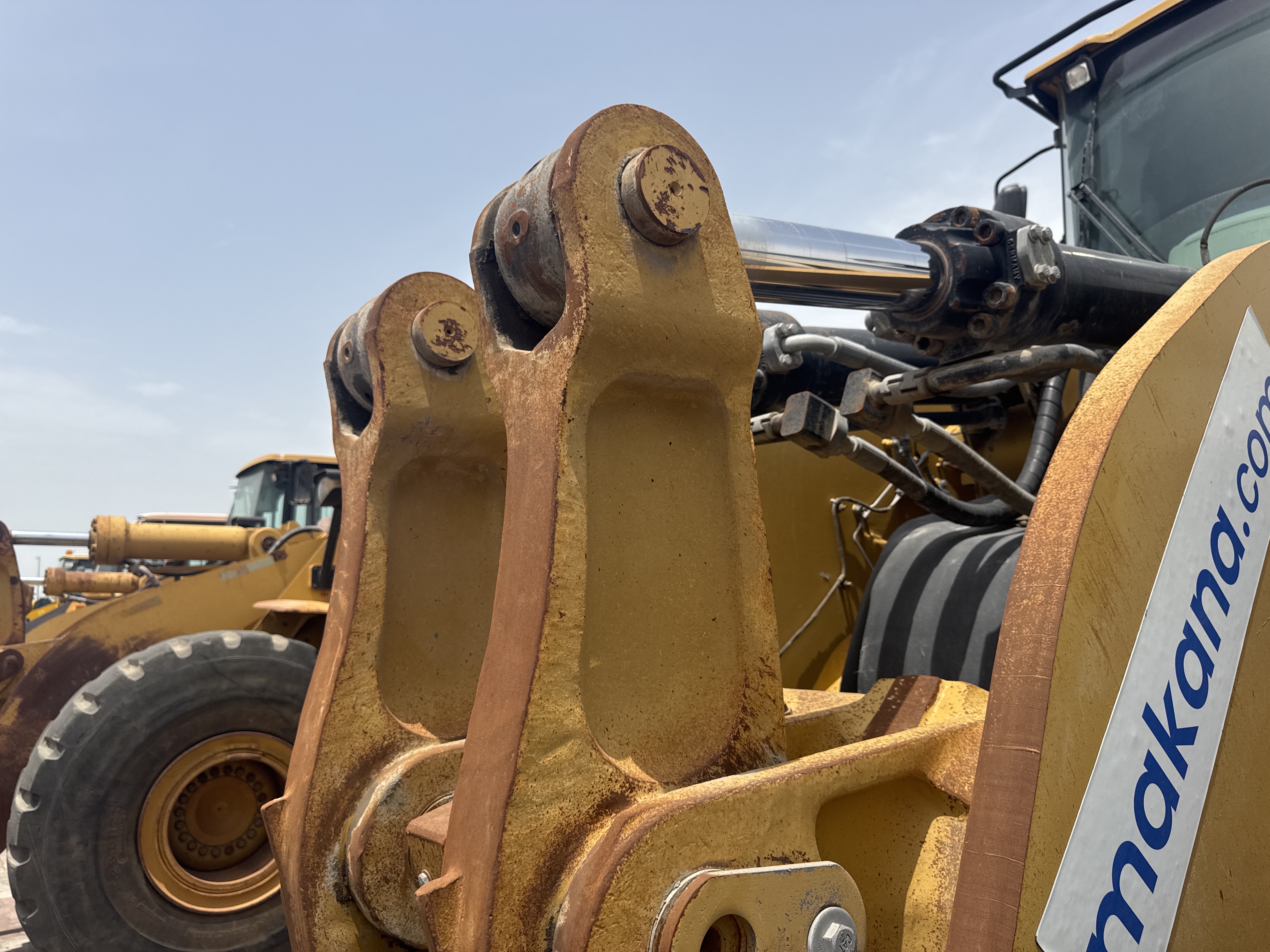 WHL-014-Cat-980K-Wheel-loaders-inspection-Structure-Bell-crank-1