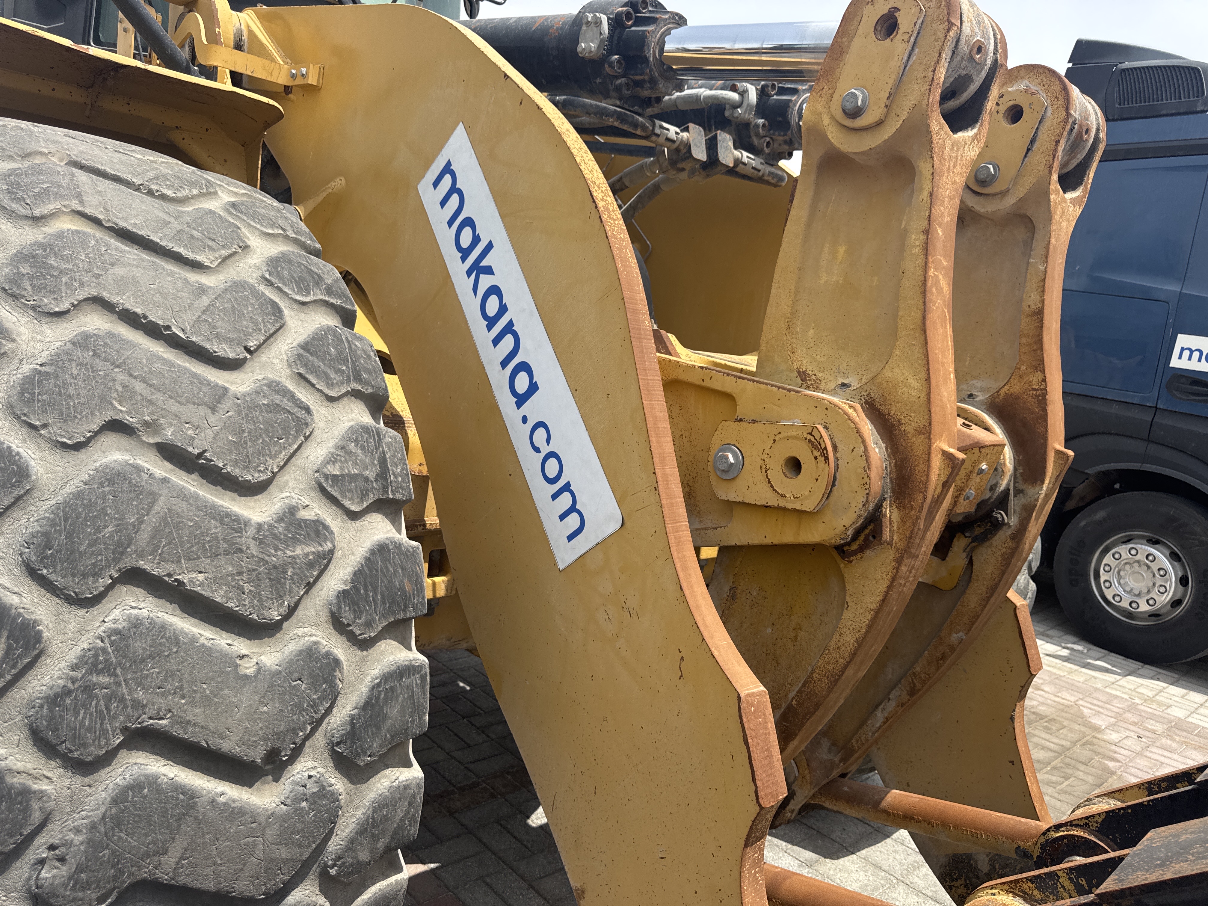 WHL-014-Cat-980K-Wheel-loaders-inspection-Chassis-Lift-arm-1