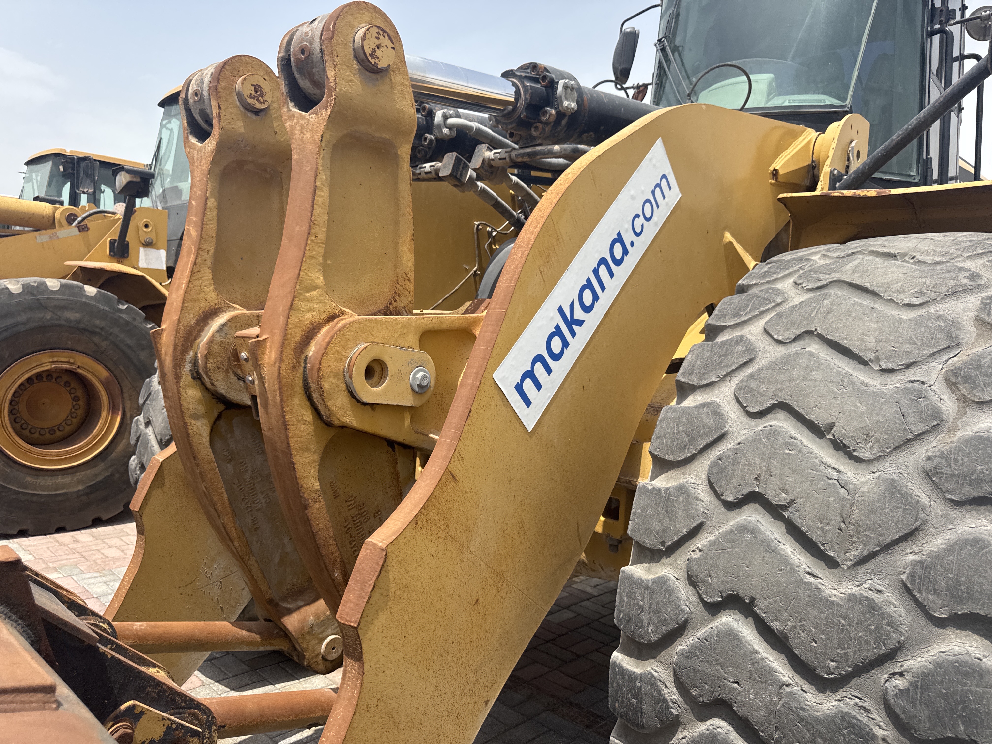 WHL-014-Cat-980K-Wheel-loaders-inspection-Chassis-Lift-arm-1