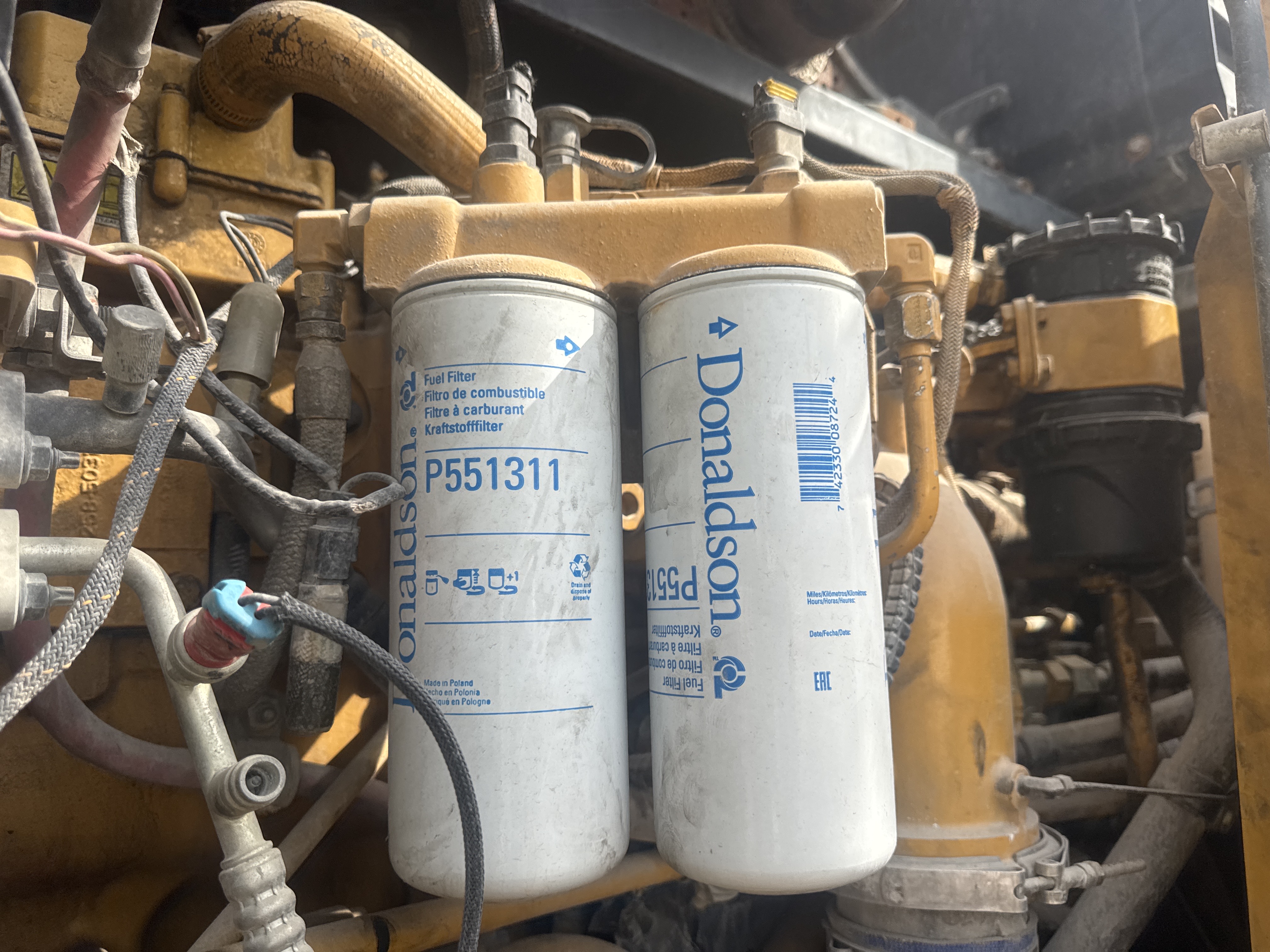 WHL-014-Cat-980K-Wheel-loaders-inspection-Engine-Fuel-leaks-1