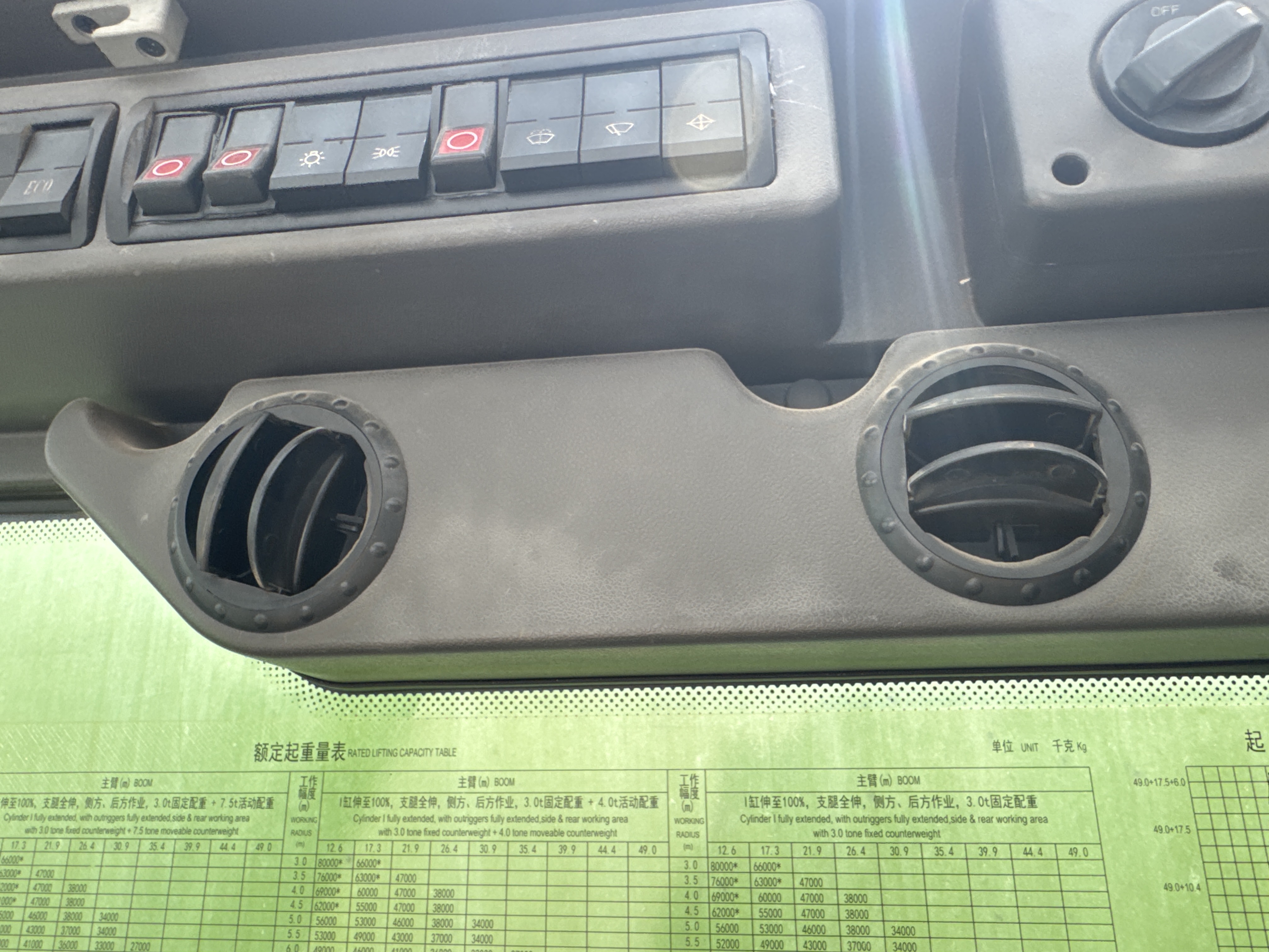 TRC-004-Zoomlion-ZTC-800V-Truck-cranes-inspection-Air-conditioning-Vents-and-air-flow-1