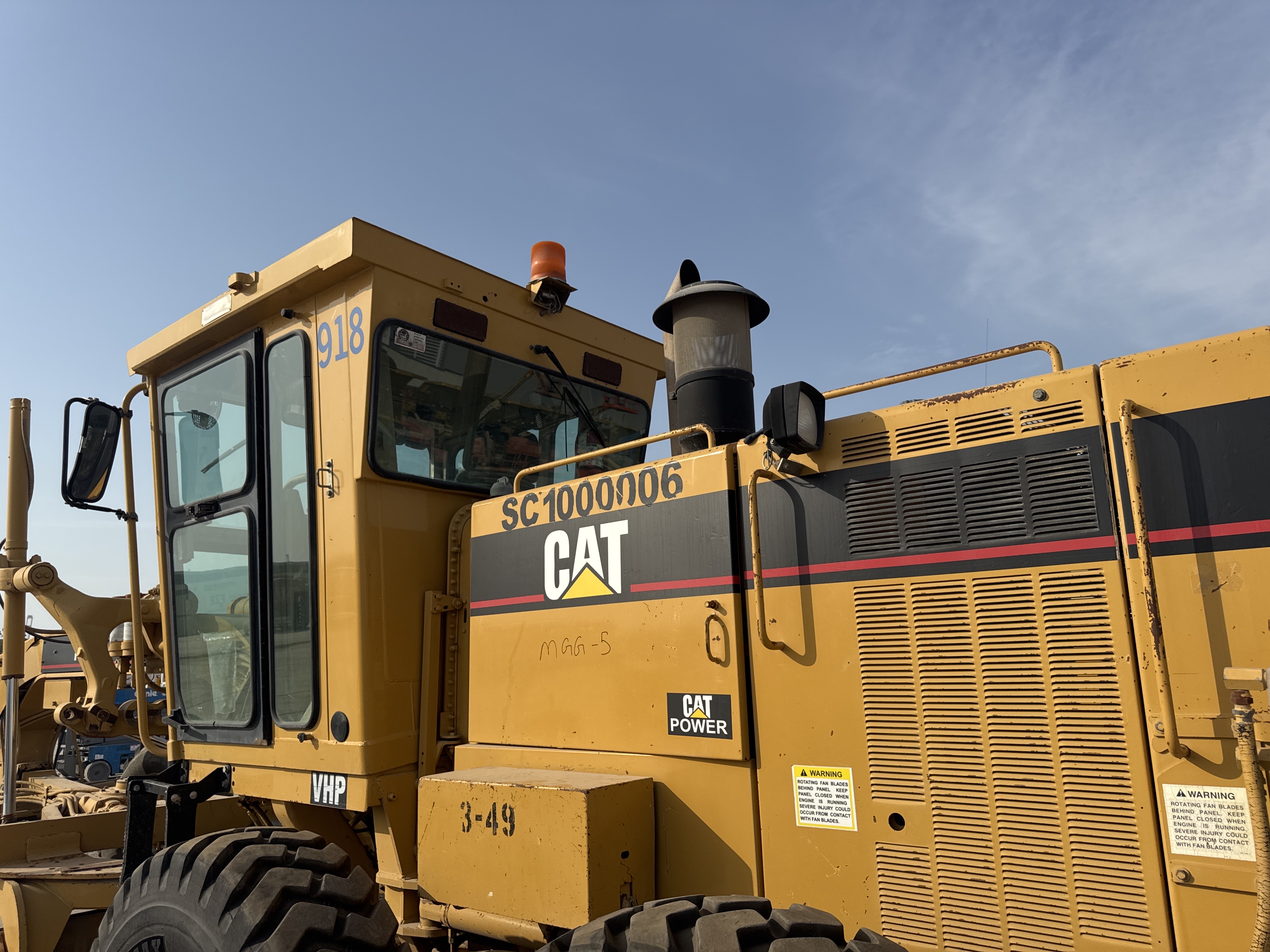 MGG-005-Cat-140H-Motor-graders-inspection-Structure-Paint-1