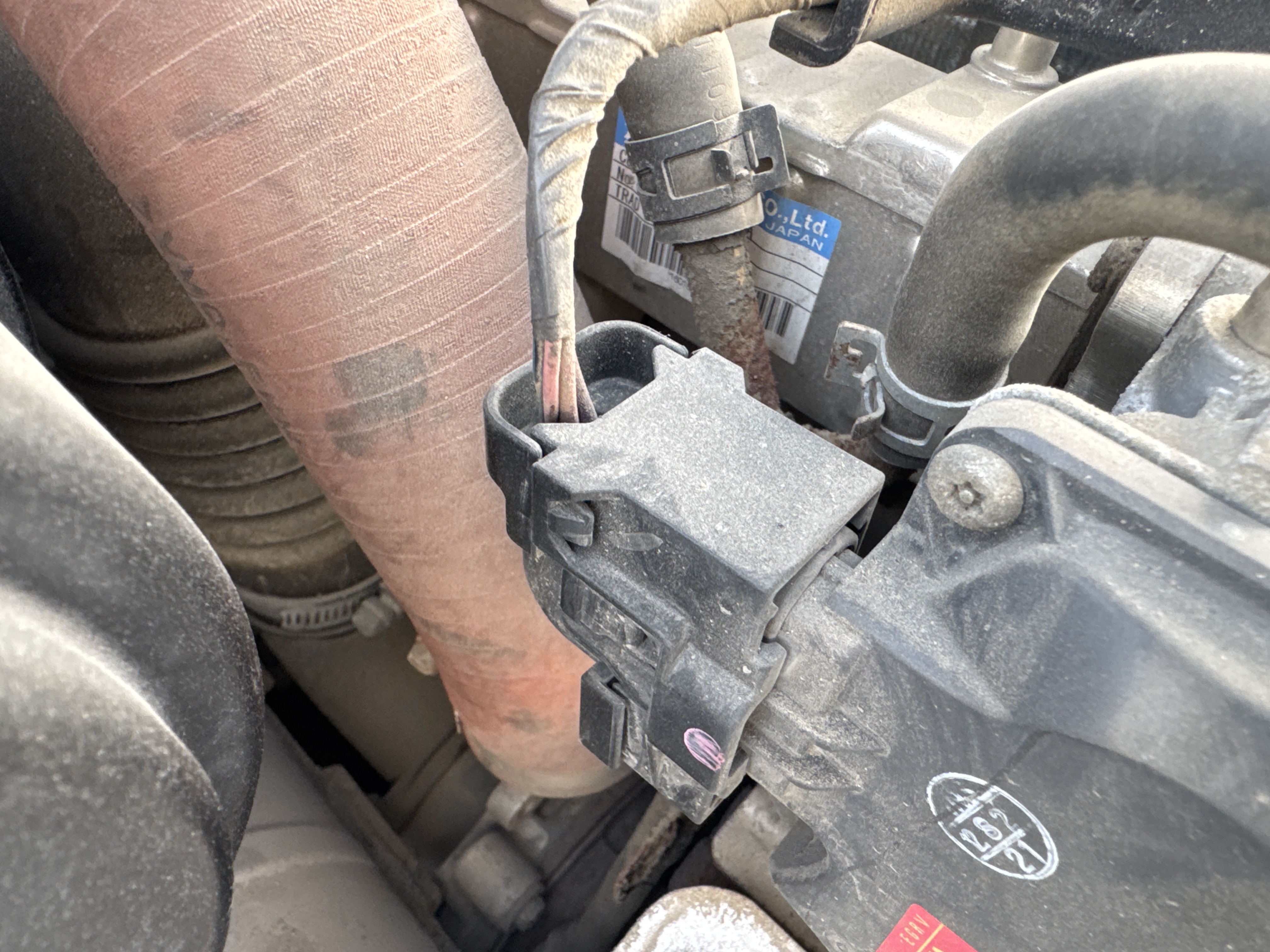 FLM-004-Toyota-8FDU25-Forklifts-inspection-Electronics-Main-harness-1
