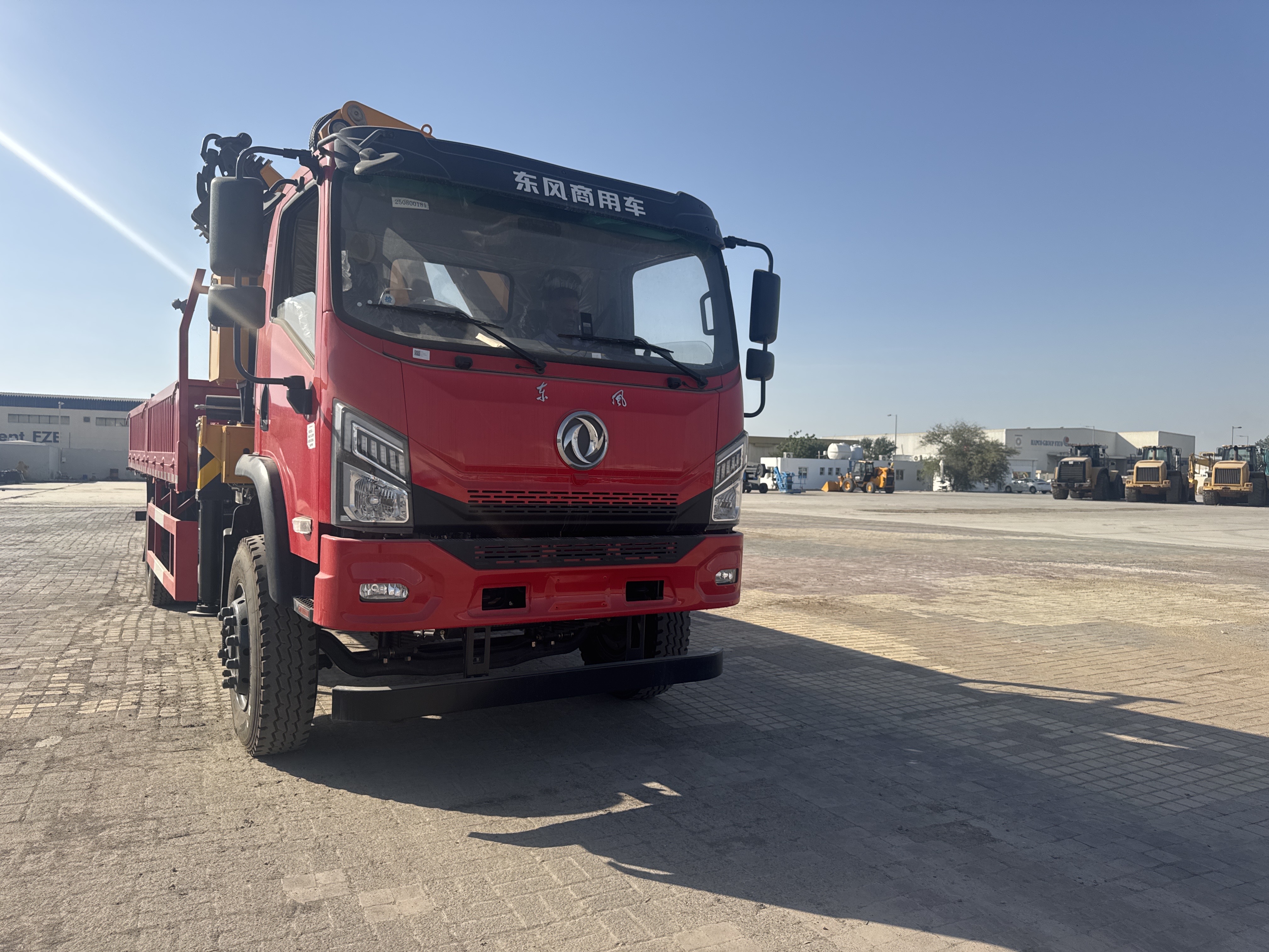 BTC-003-XCMG-SQZ200-Boom-truck-cranes-inspection-Structure-Paint-1