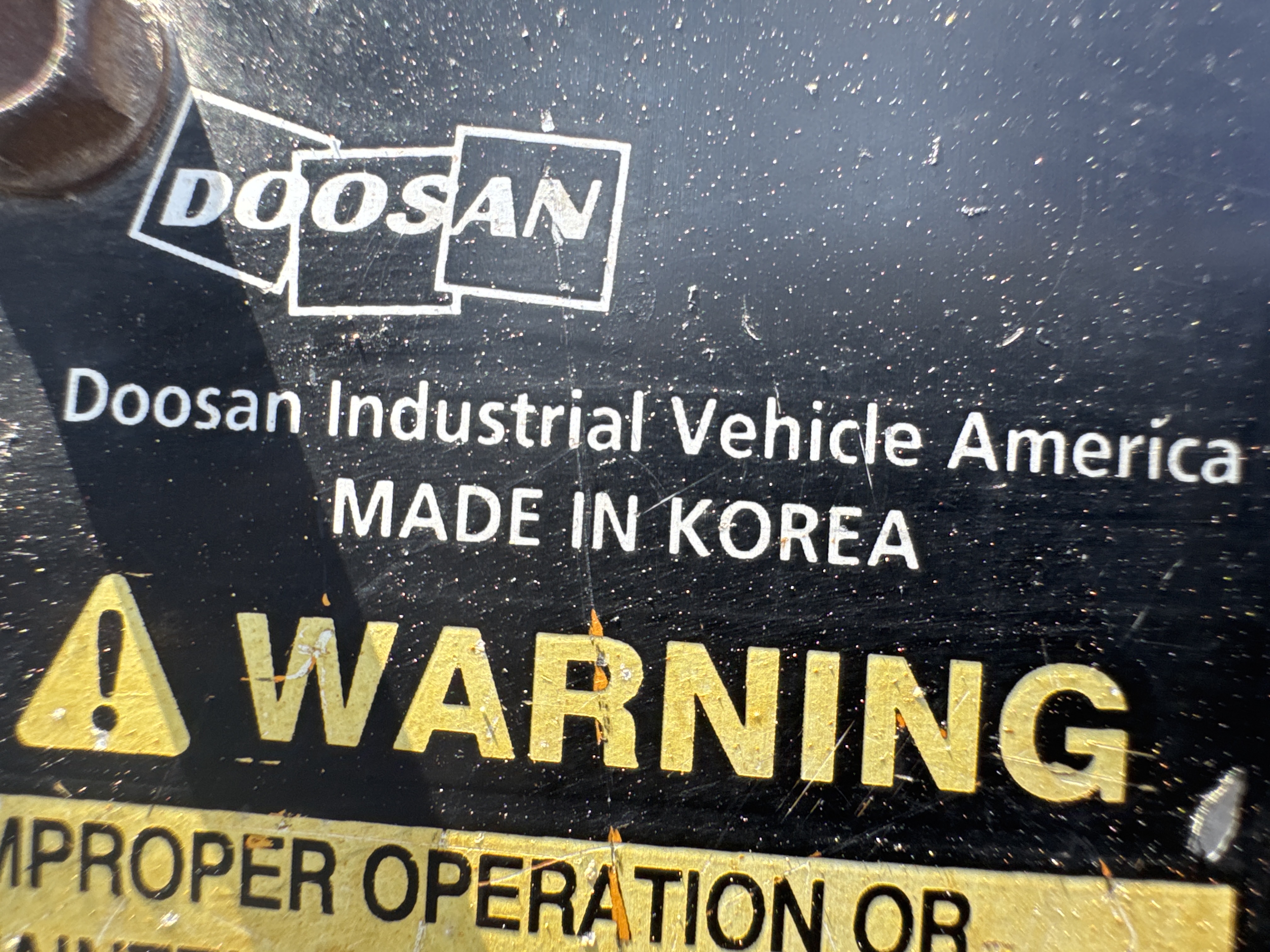 FLM-023-Doosan-D130S-5-Forklifts-inspection-General-Country-of-manufacture-1