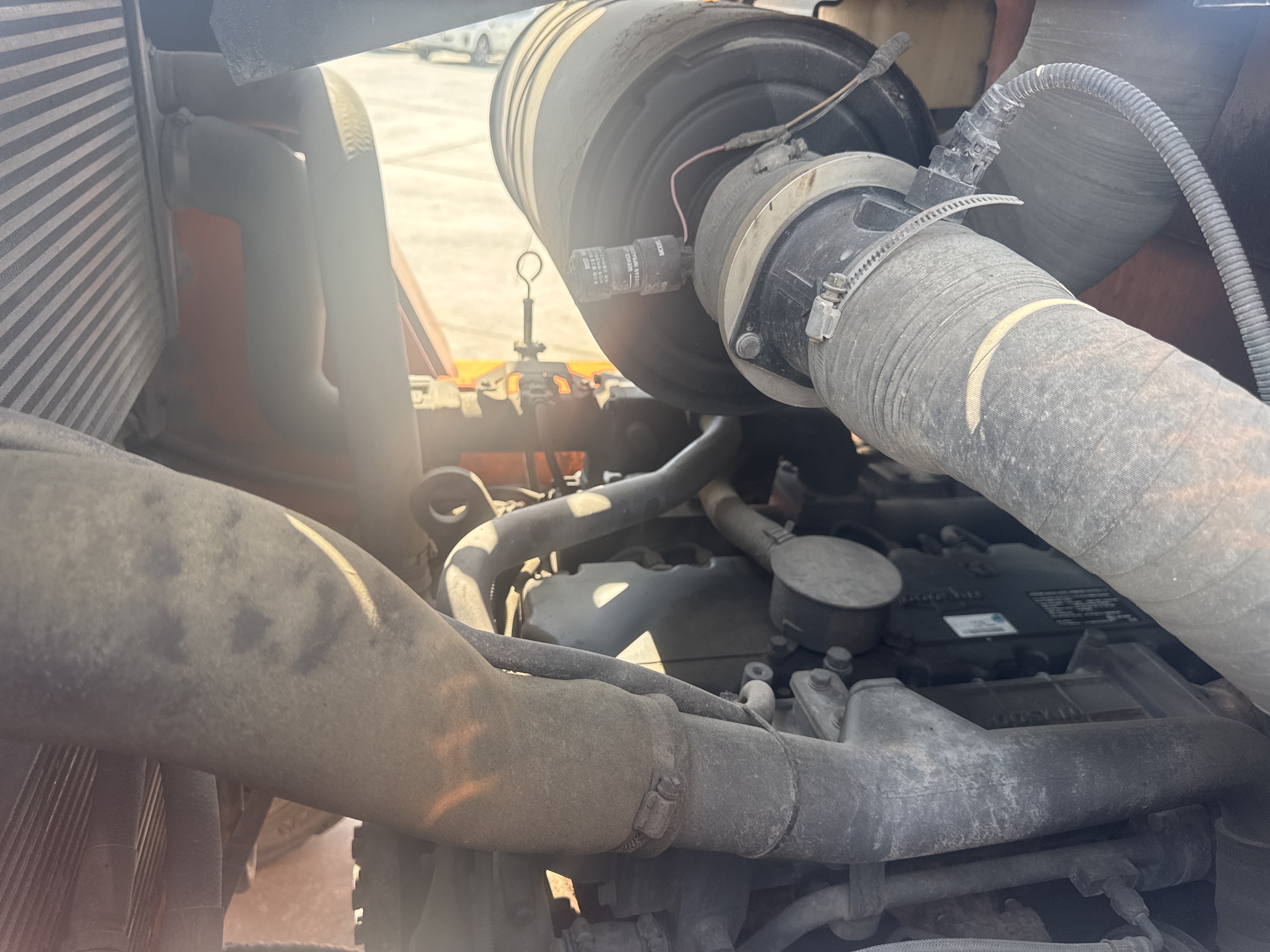 FLM-023-Doosan-D130S-5-Forklifts-inspection-Engine-Hoses-1