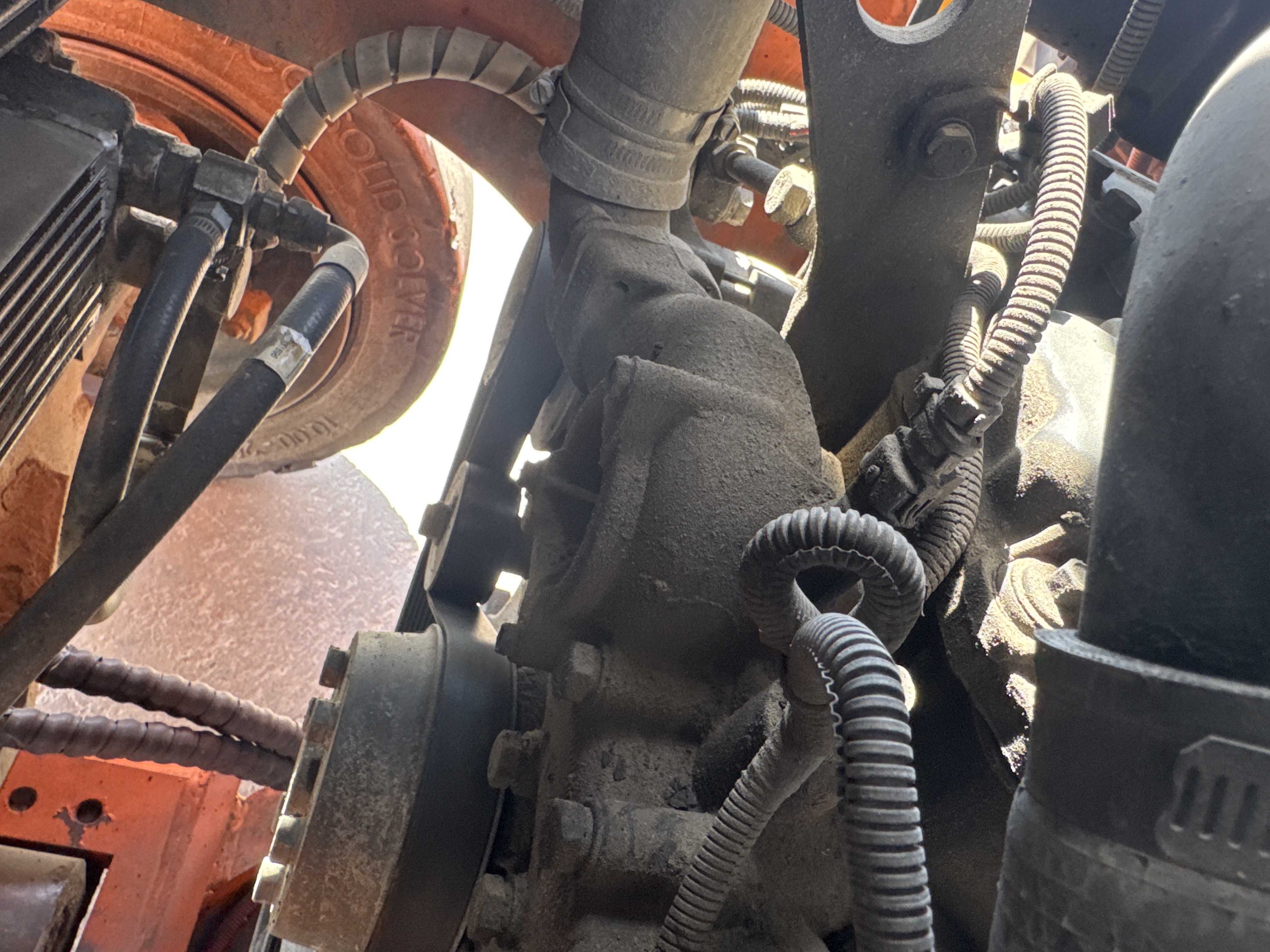 FLM-023-Doosan-D130S-5-Forklifts-inspection-Hydraulics-Wiring-harness-1