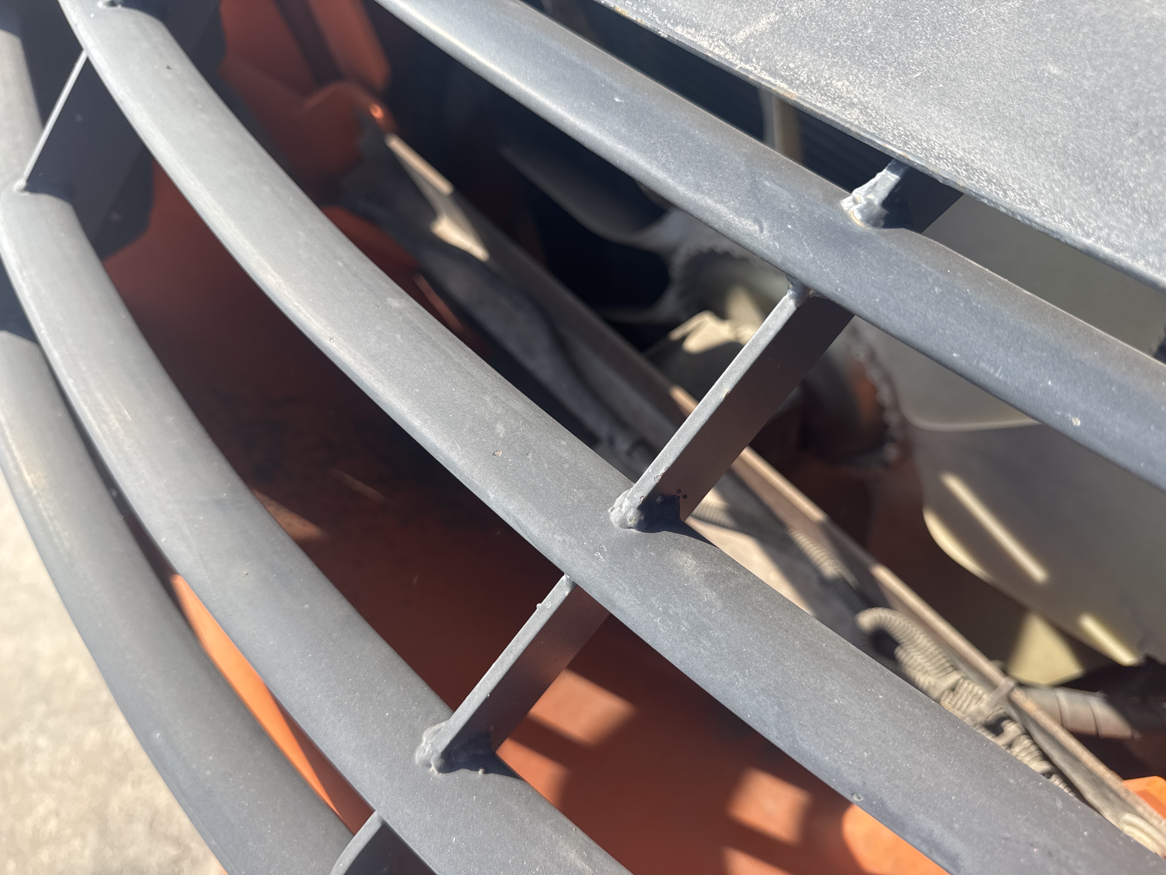 FLM-023-Doosan-D130S-5-Forklifts-inspection-Engine-Cooling-fan-and-fan-guard-1