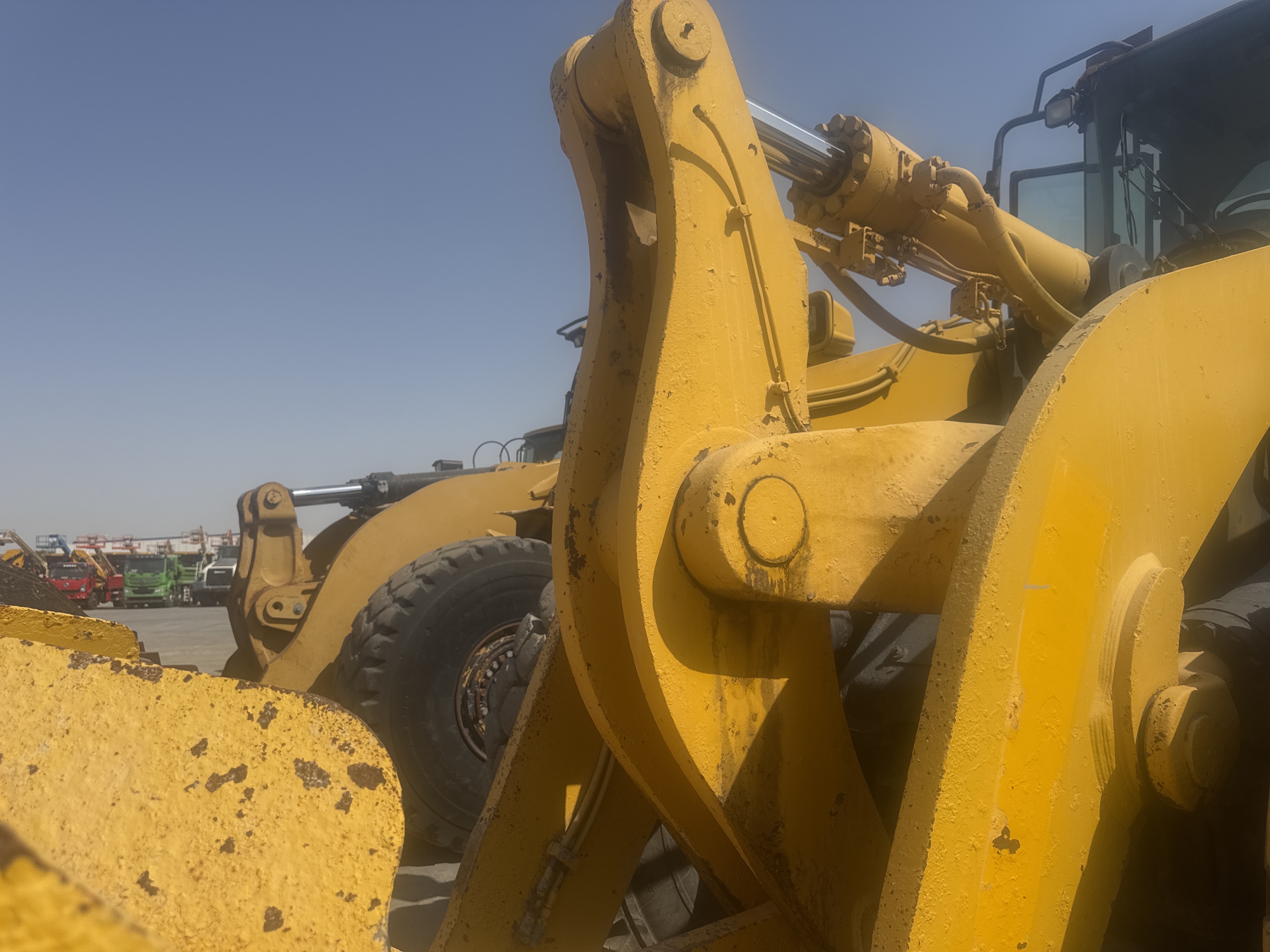 WHL-018-كوماتسو-WA500-6R-لوادر-بعجلات-فحص-الهيكل-جرس-الكرنك-1