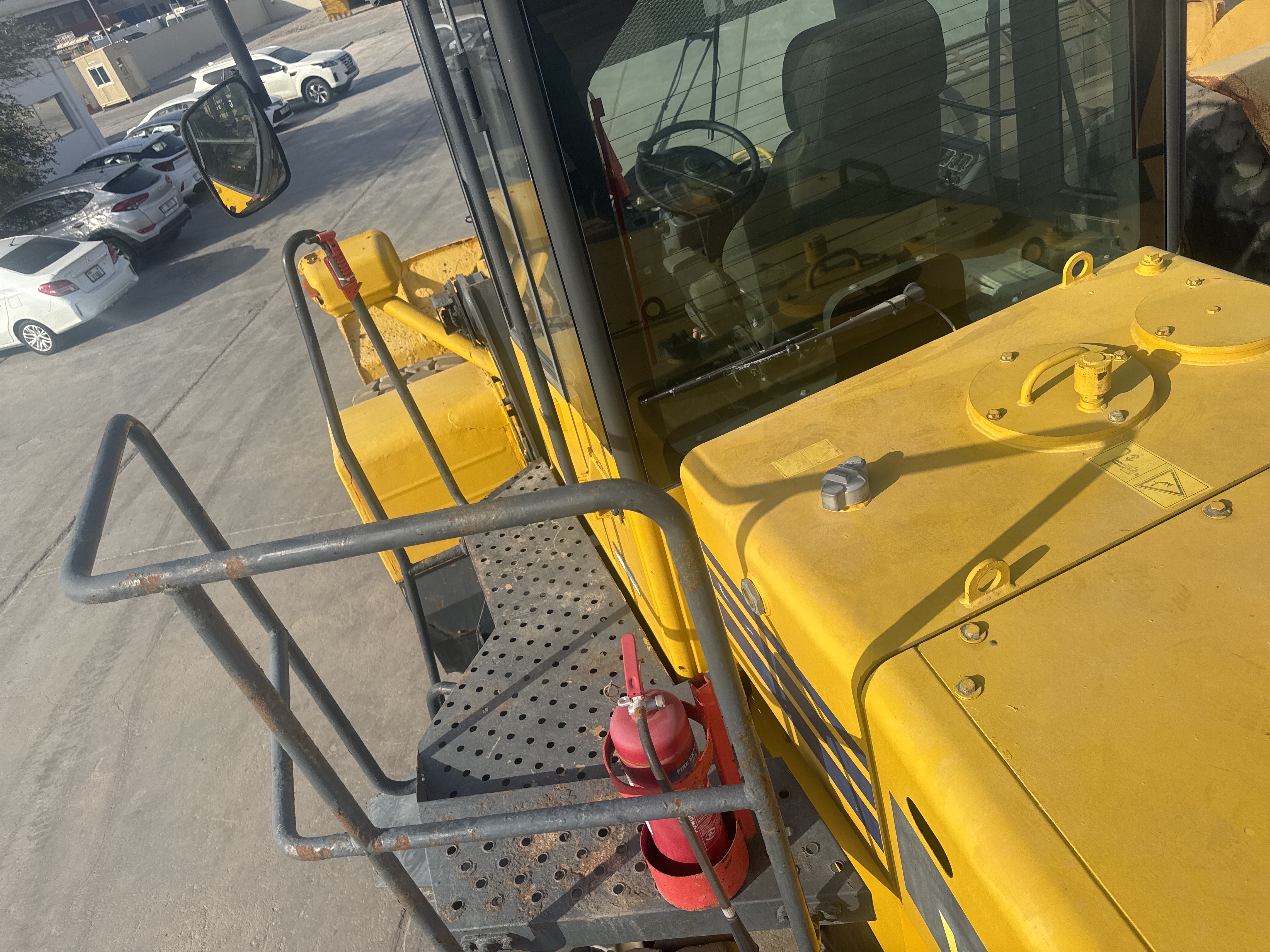 WHL-018-كوماتسو-WA500-6R-لوادر-بعجلات-فحص-الأمان-هيكل-الحماية-من-السقوط-(ROPS/FOPS)-1