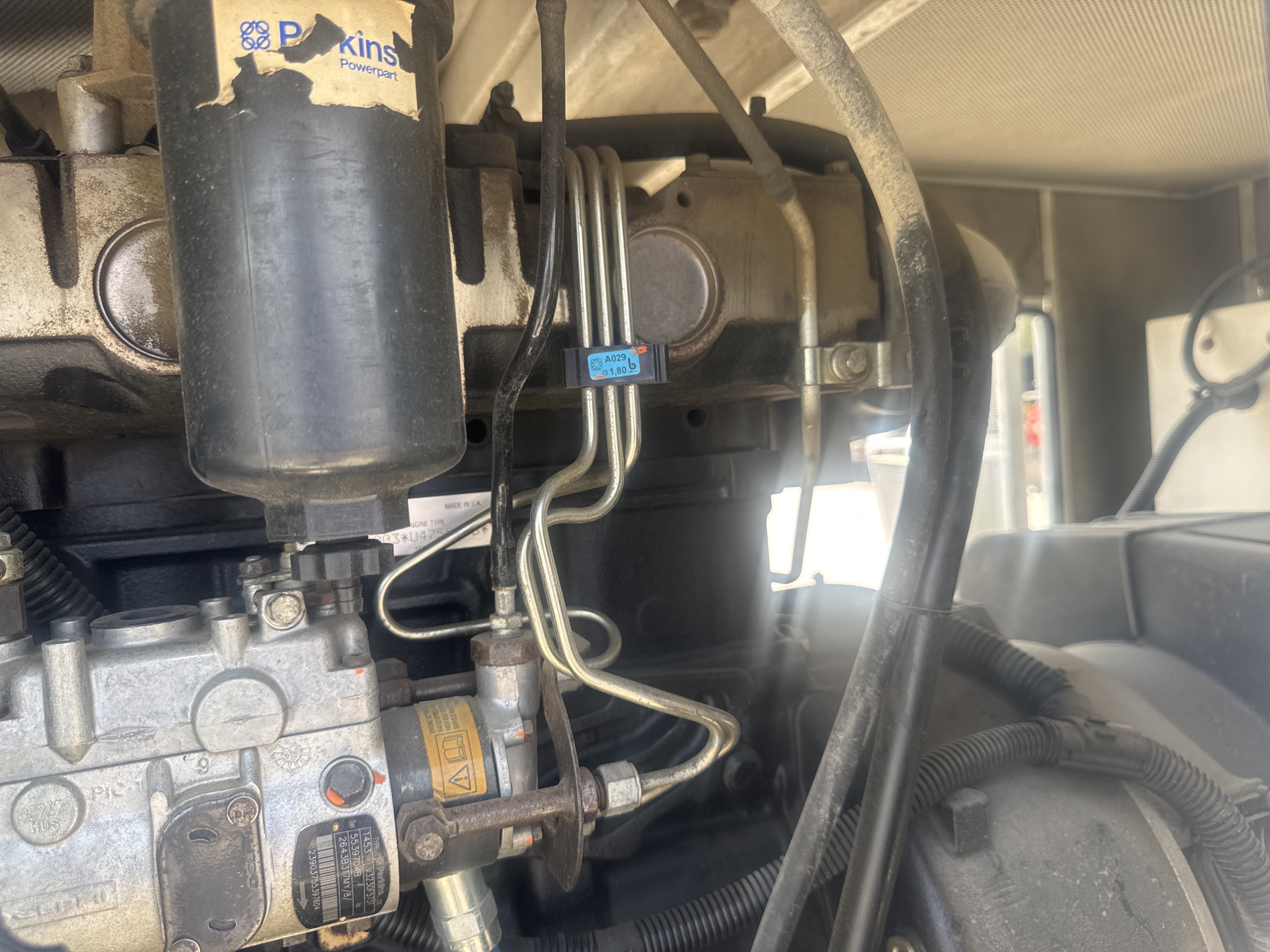 SGG-008-Perkins-30-kVA-Stationary-generators-inspection-Engine-Hoses-1