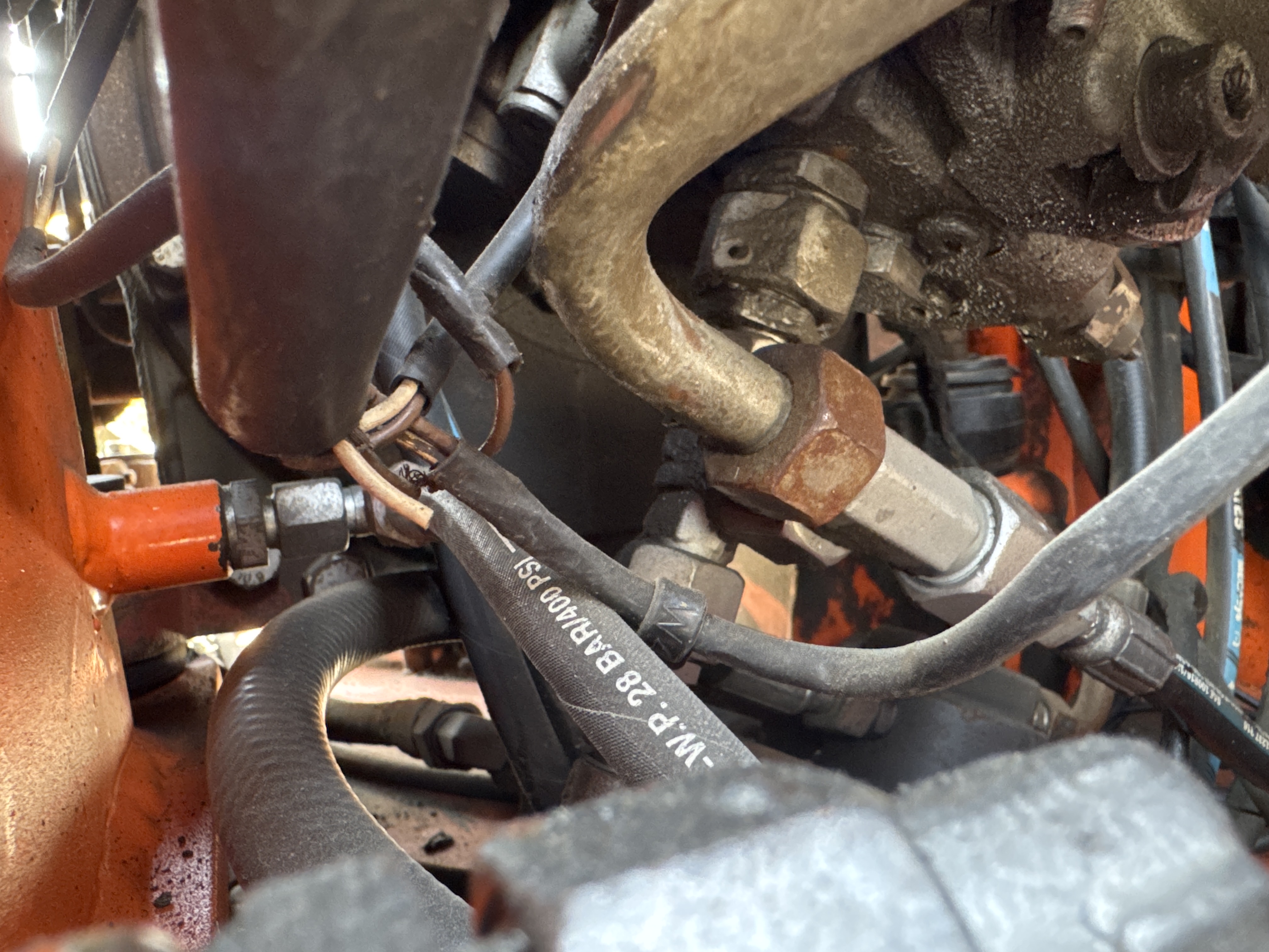 SRC-016-Hamm-HD-75-Tandem-rollers-inspection-Hydraulics-Wiring-harness-1