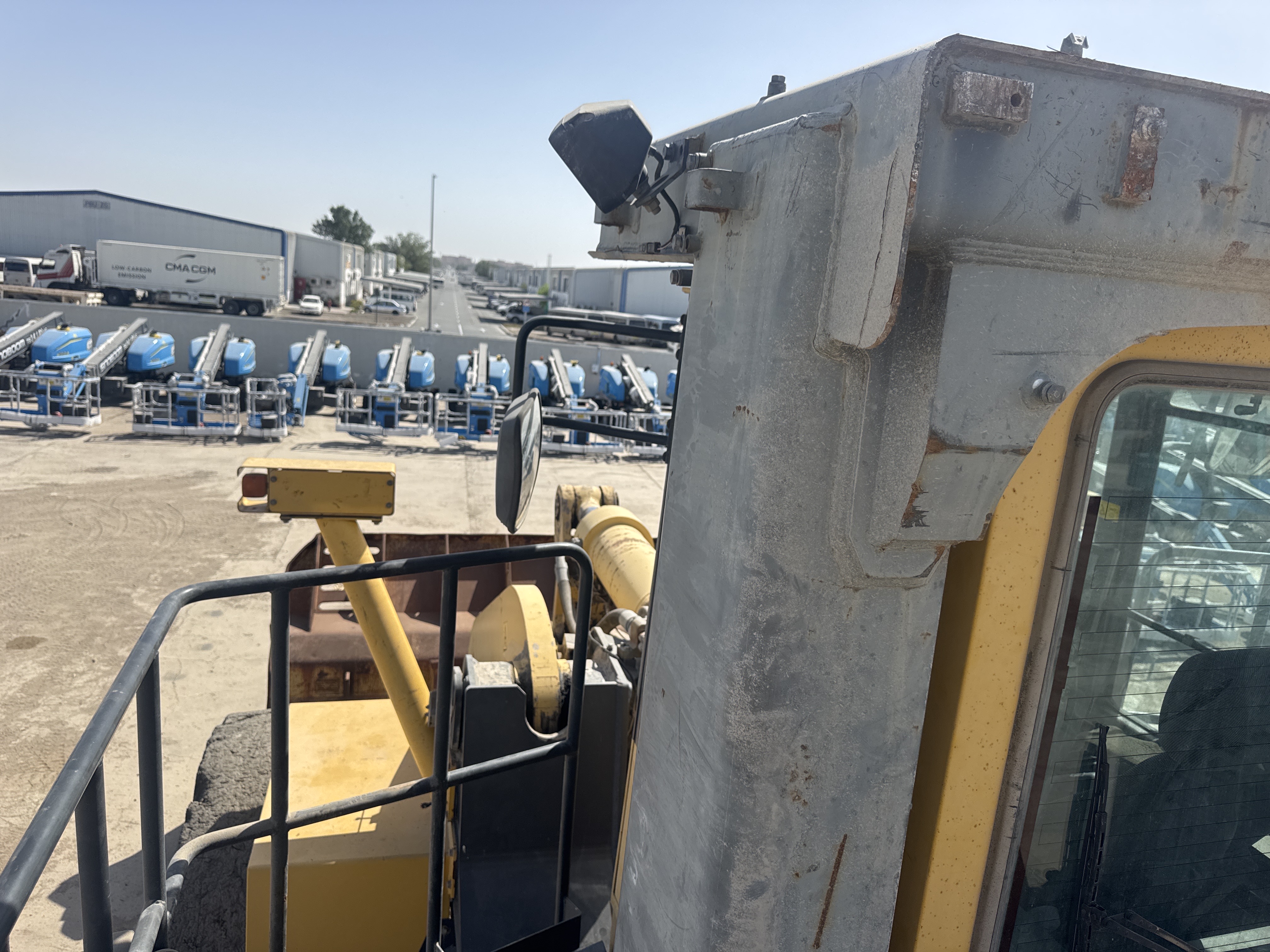 WHL-019-كوماتسو-WA900-3E0-لوادر-بعجلات-فحص-الأمان-هيكل-الحماية-من-السقوط-(ROPS/FOPS)-1