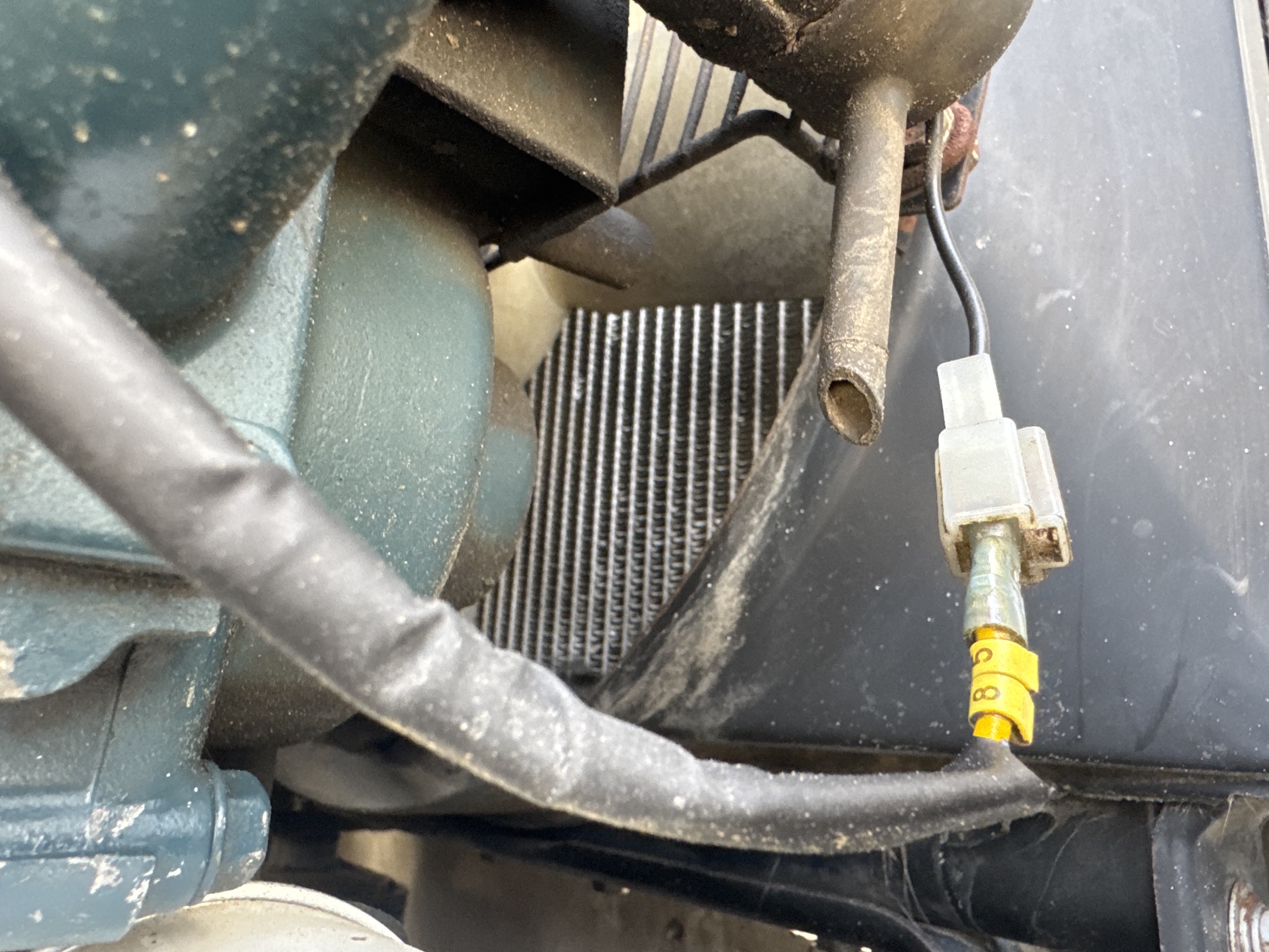 SGG-011-Kubota-15-kVA-Stationary-generators-inspection-Engine-Cooling-fan-and-fan-guard-1