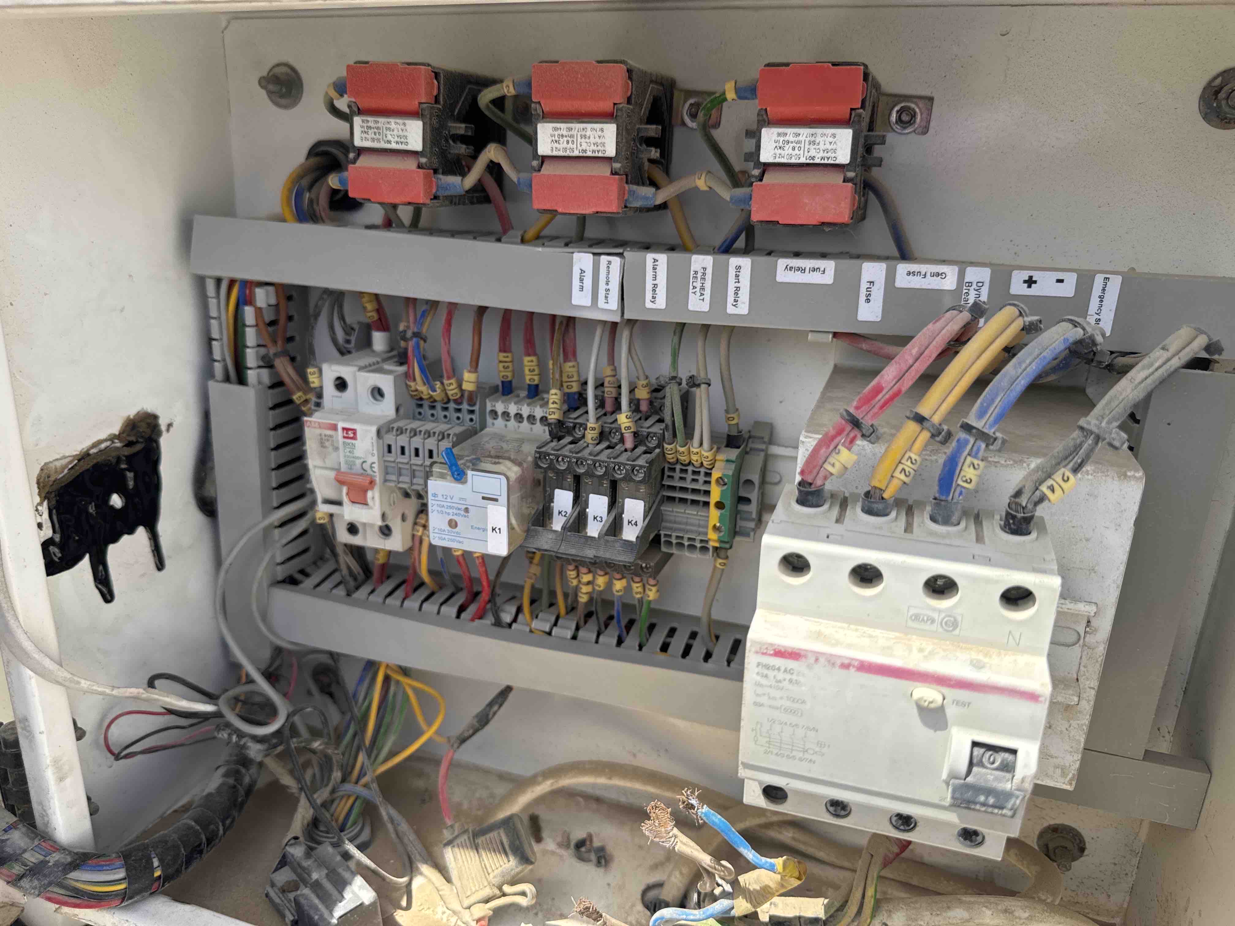 SGG-011-Kubota-15-kVA-Stationary-generators-inspection-Operational-Main-harness-1