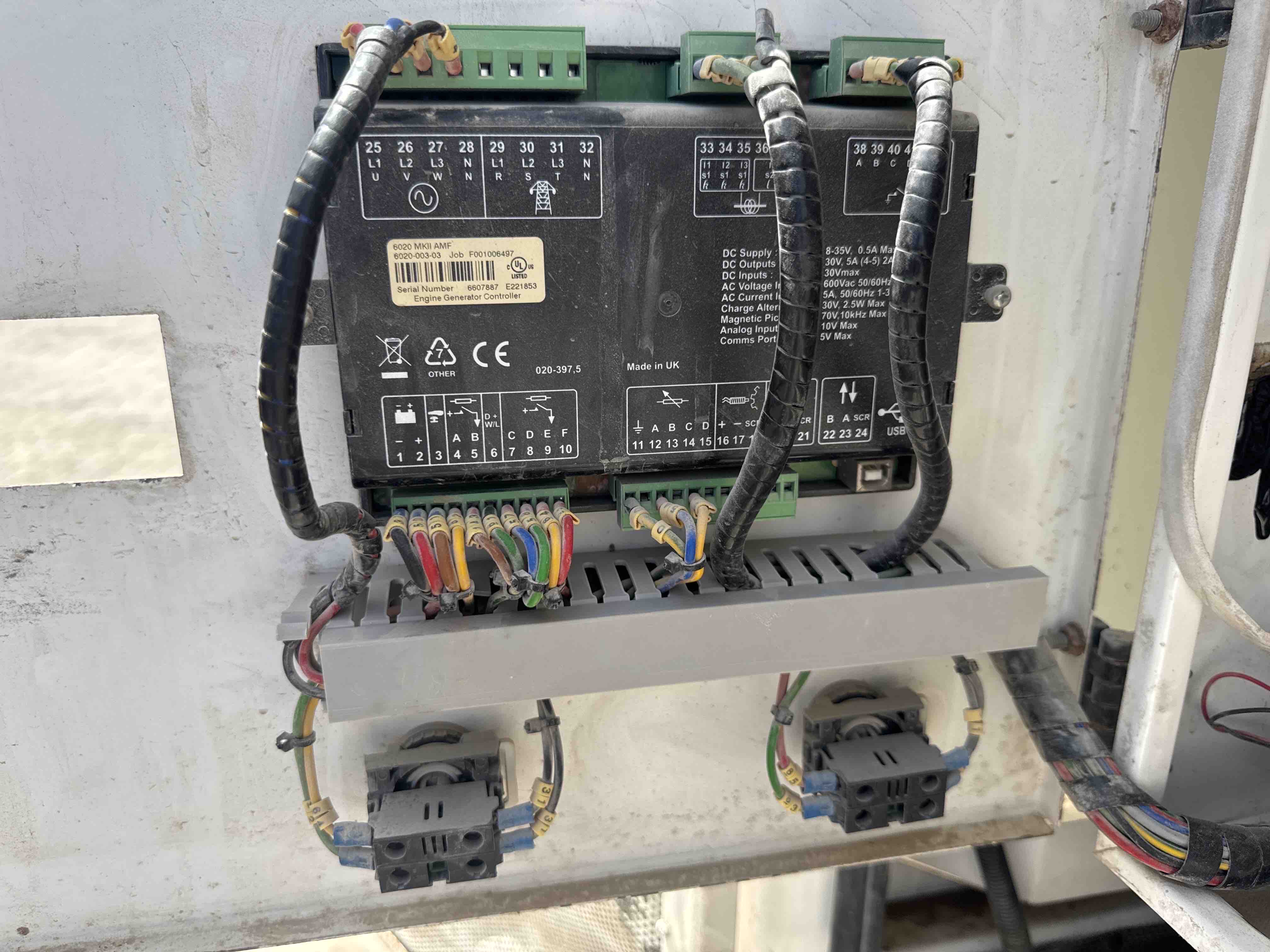 SGG-011-Kubota-15-kVA-Stationary-generators-inspection-Operational-Main-harness-1