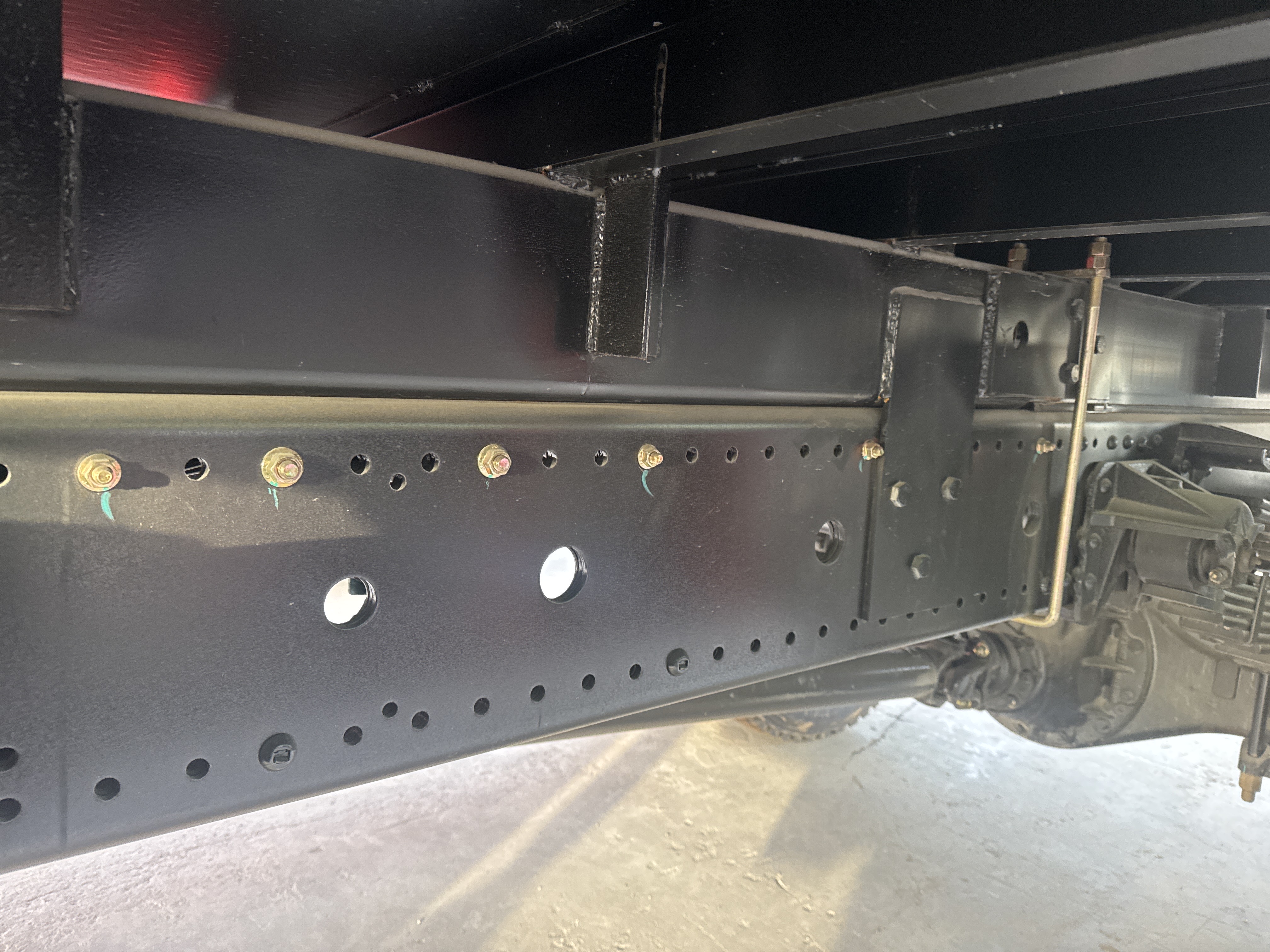 BTC-003-XCMG-SQZ200-Boom-truck-cranes-inspection-Chassis-Frame-condition-1