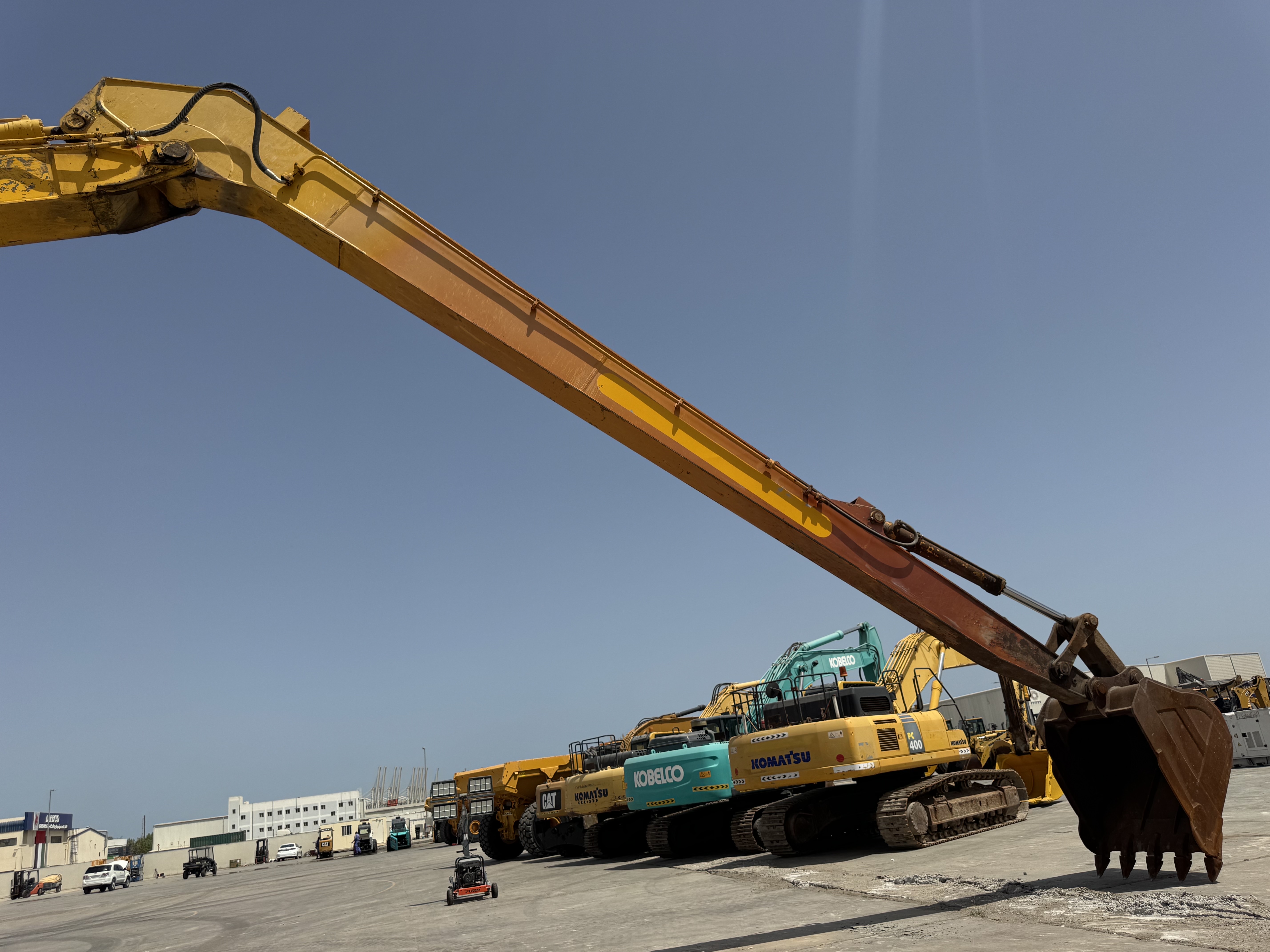 LBX-001-كوماتسو-PC850-8R1-حفارات-ذات-ذراع-طويل-فحص-الهيكل-عصا-الحفر-2