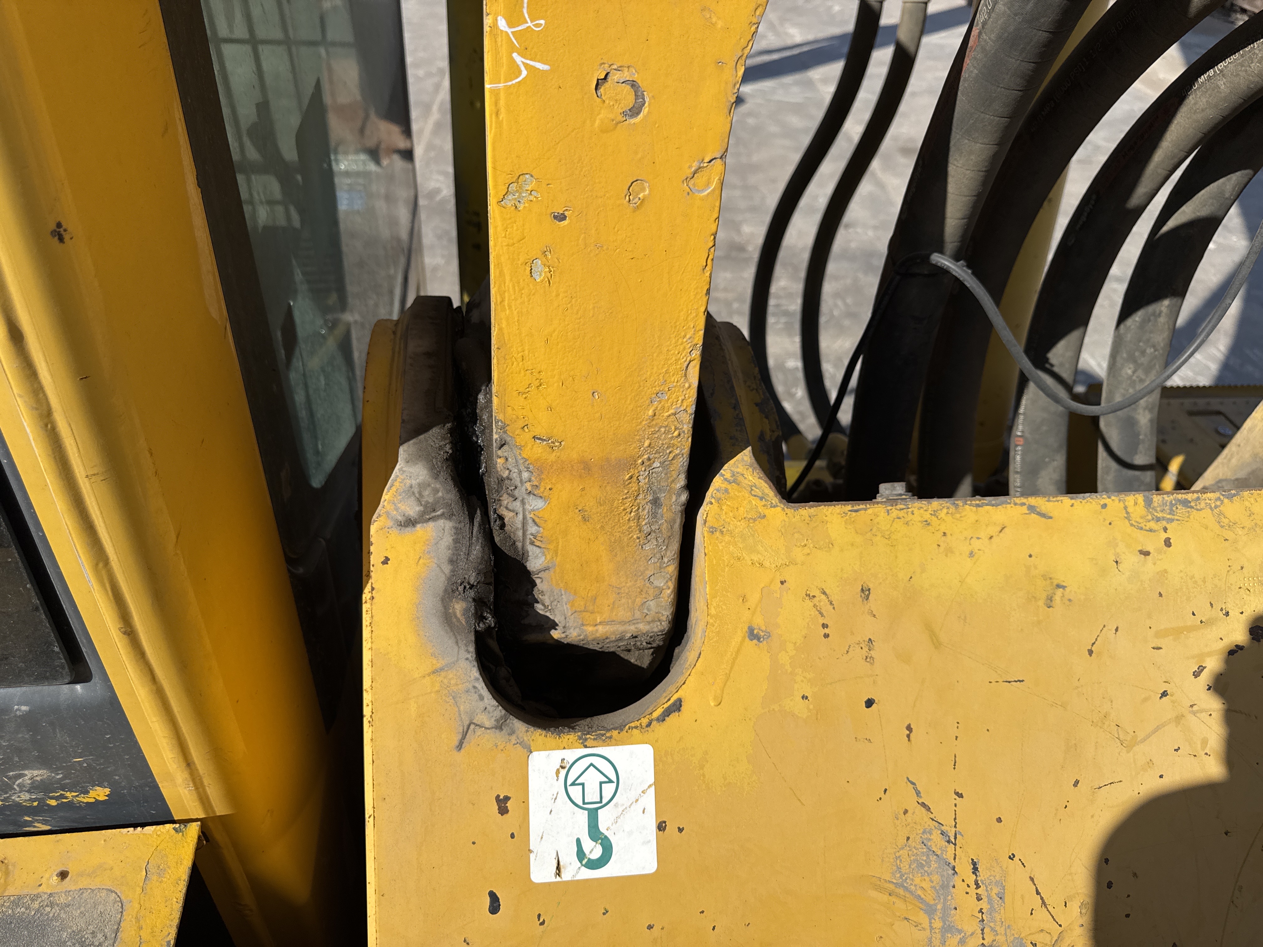 LBX-001-كوماتسو-PC850-8R1-حفارات-ذات-ذراع-طويل-فحص-الهيكل-دبوس-وبطانات-قاعدة-الذراع-1