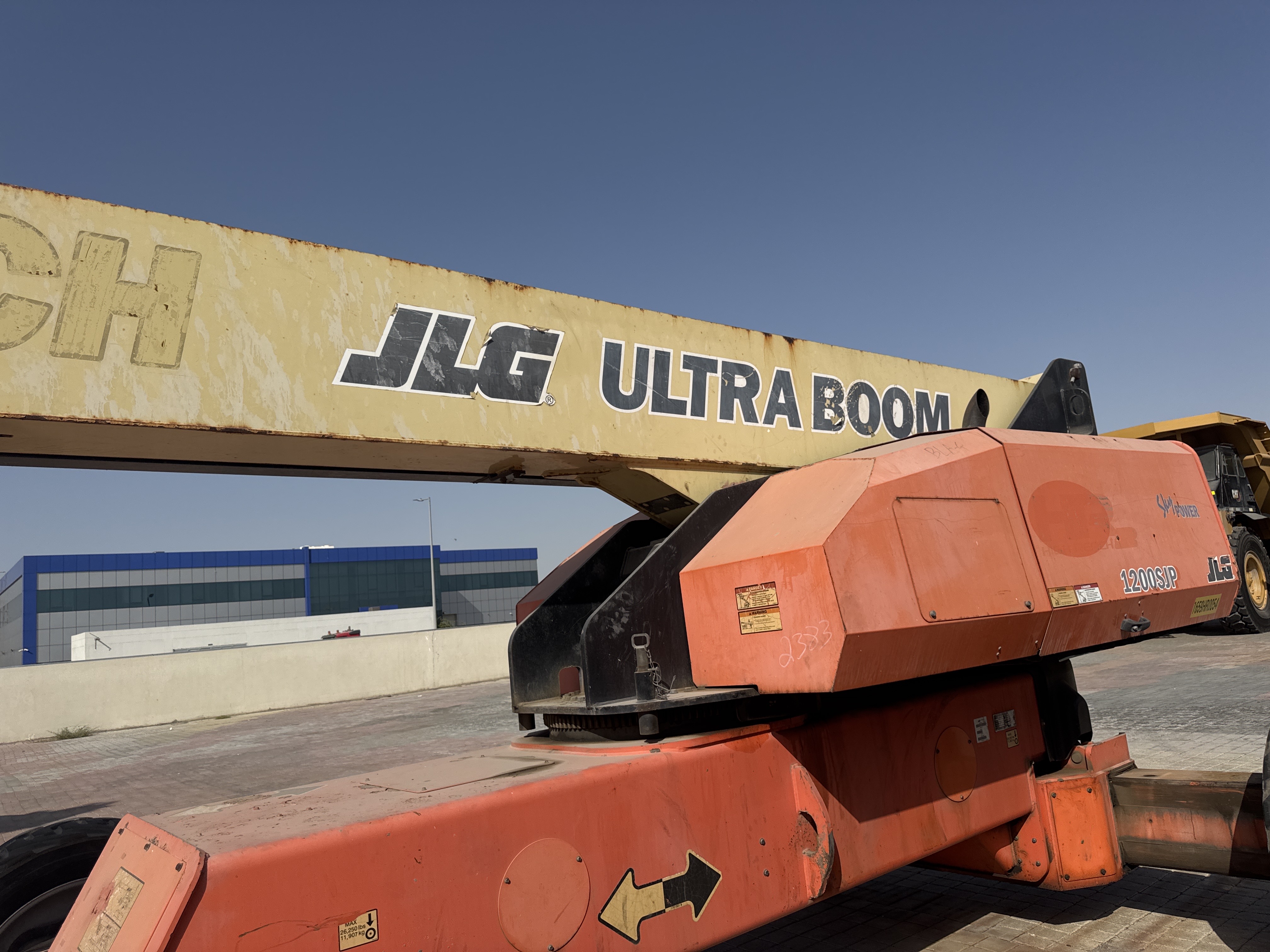 BLA-004-JLG-1200SJP-Boom-lifts-inspection-Chassis-Boom-frame-1